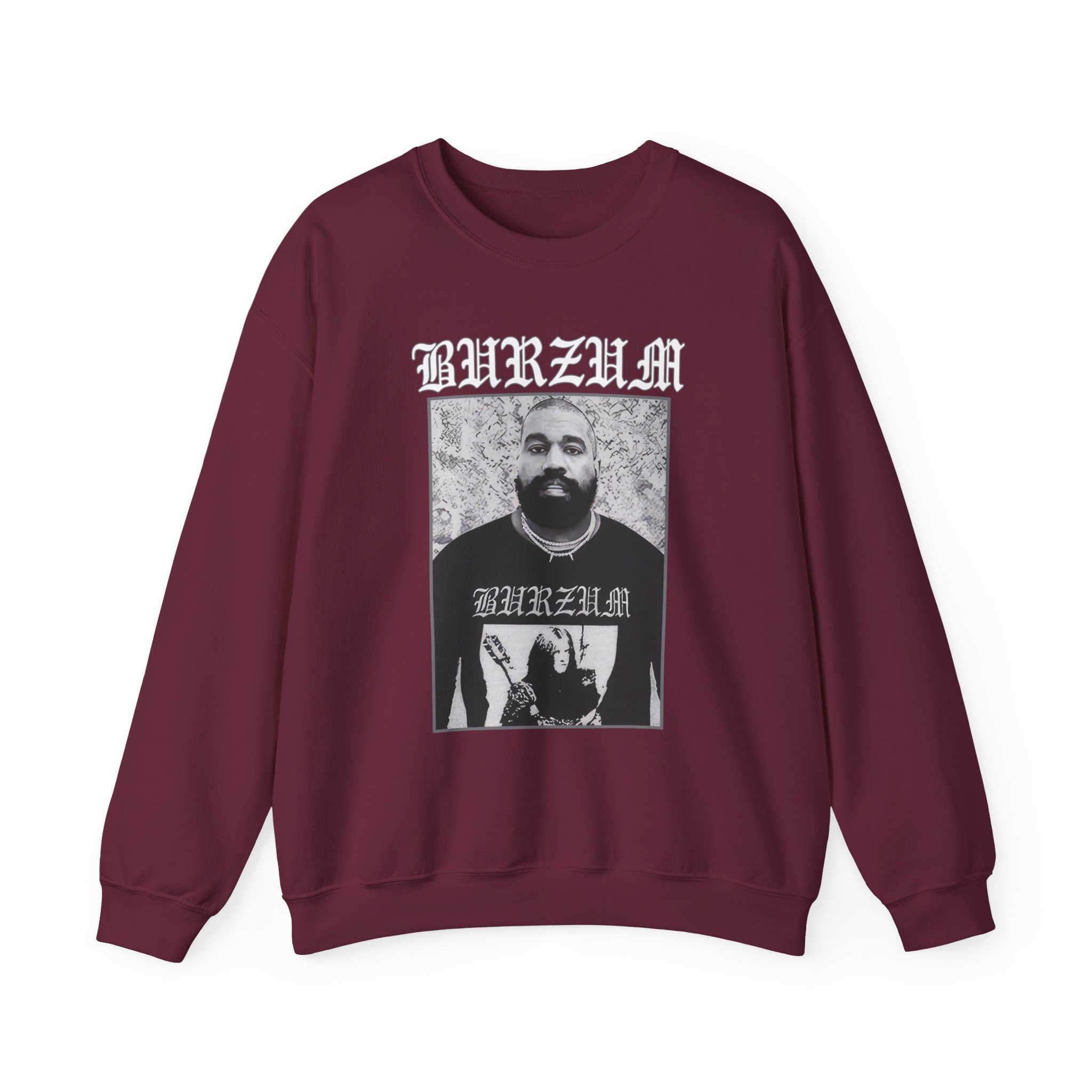 Burzum Black Metal Unisex Heavy Blendâ„¢ Crewneck Sweatshirt