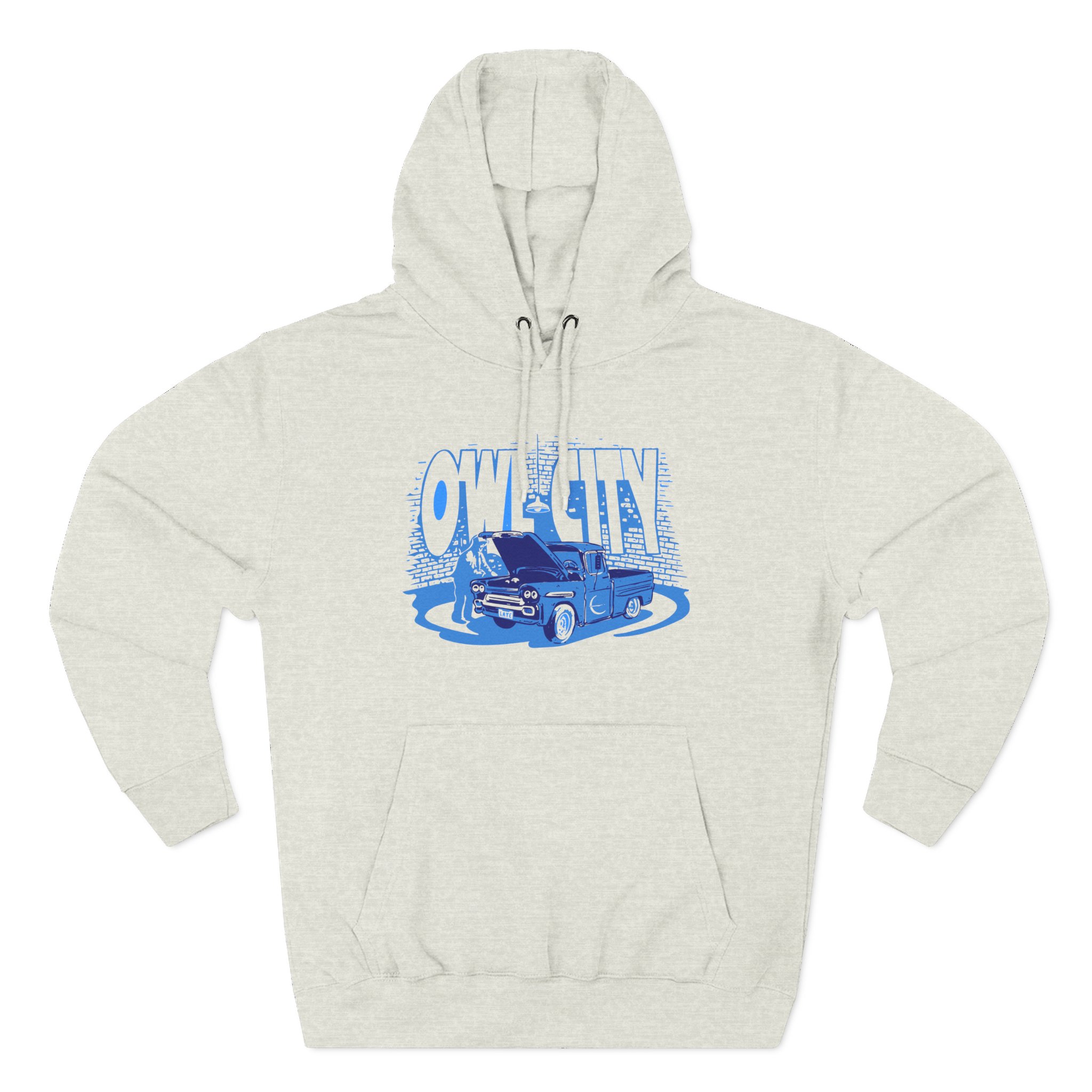 Owl City Car Trouble Three-Panel Fleece Hoodie