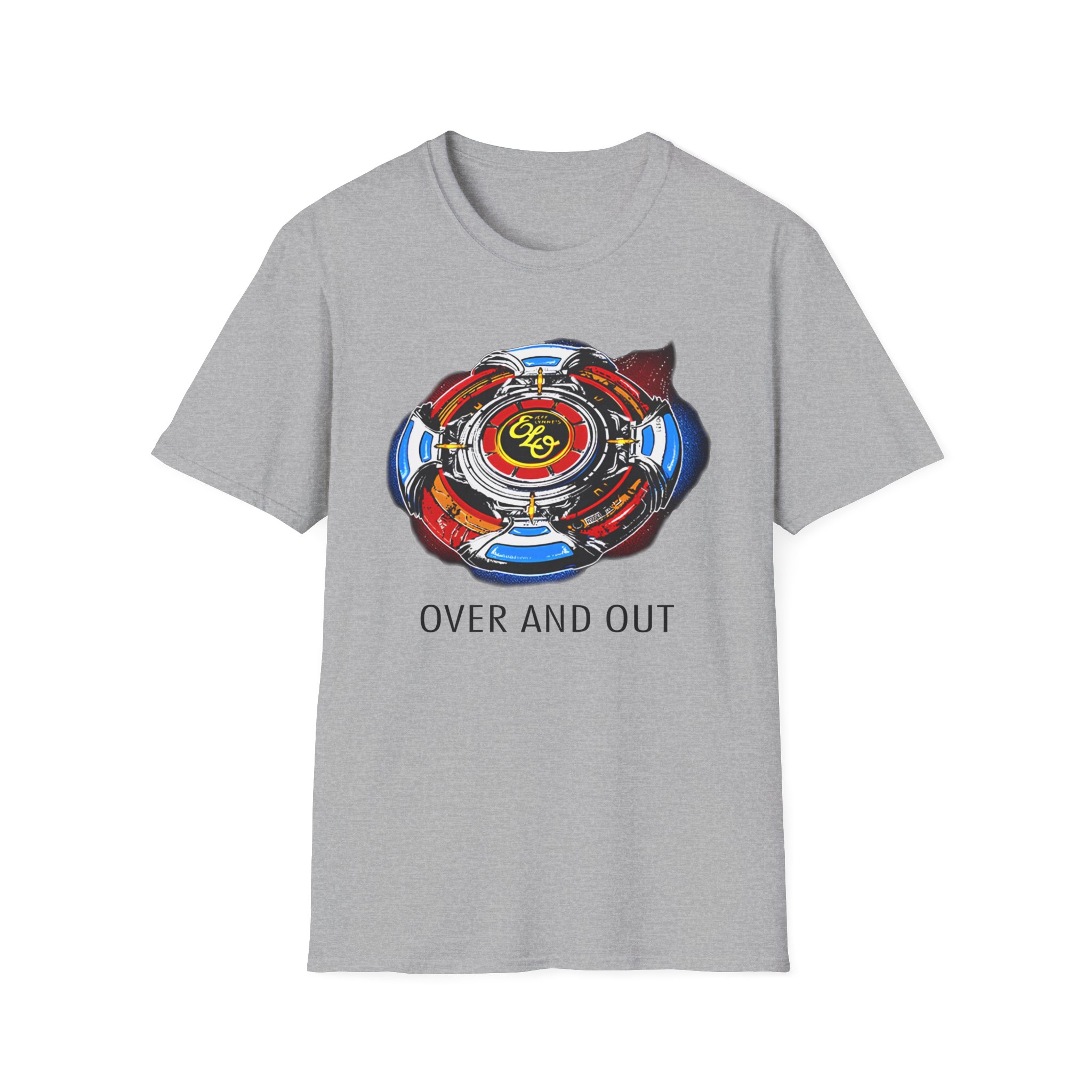 Elo Over and Out Spaceship Unisex Softstyle T-Shirt