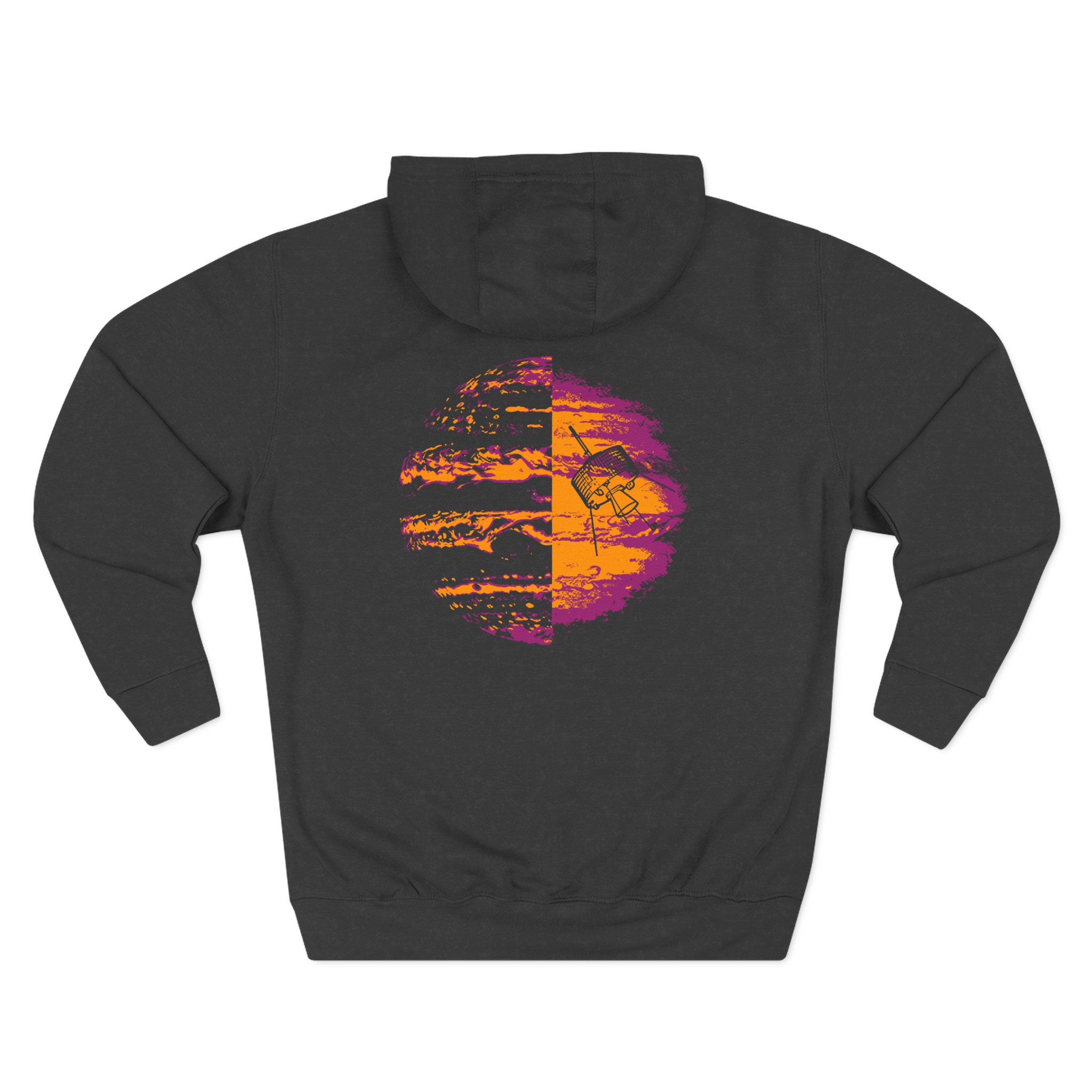 Cave in Jupiter Emerging Three-Panel Fleece Hoodie