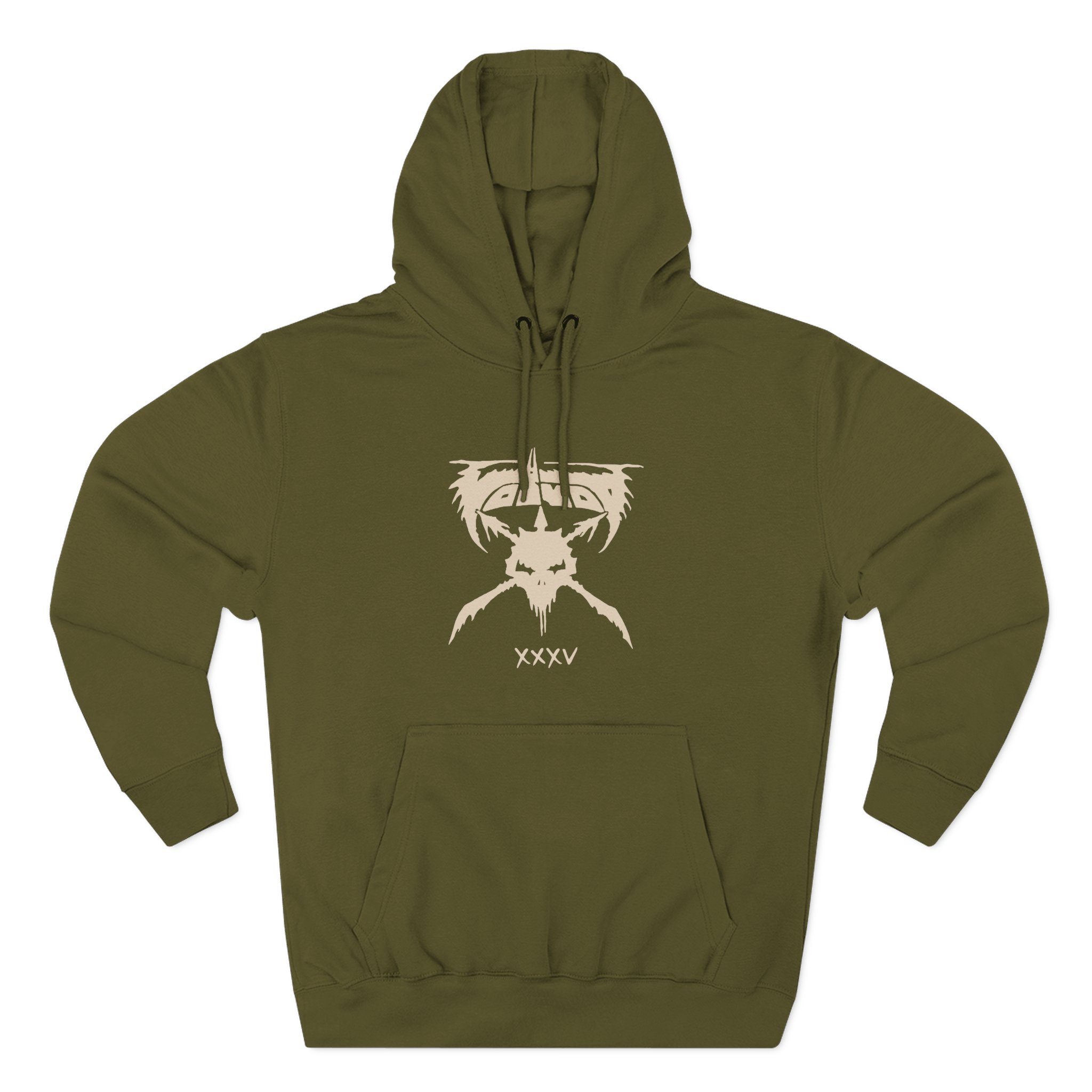 Voivod Vintage Three-Panel Fleece Hoodie