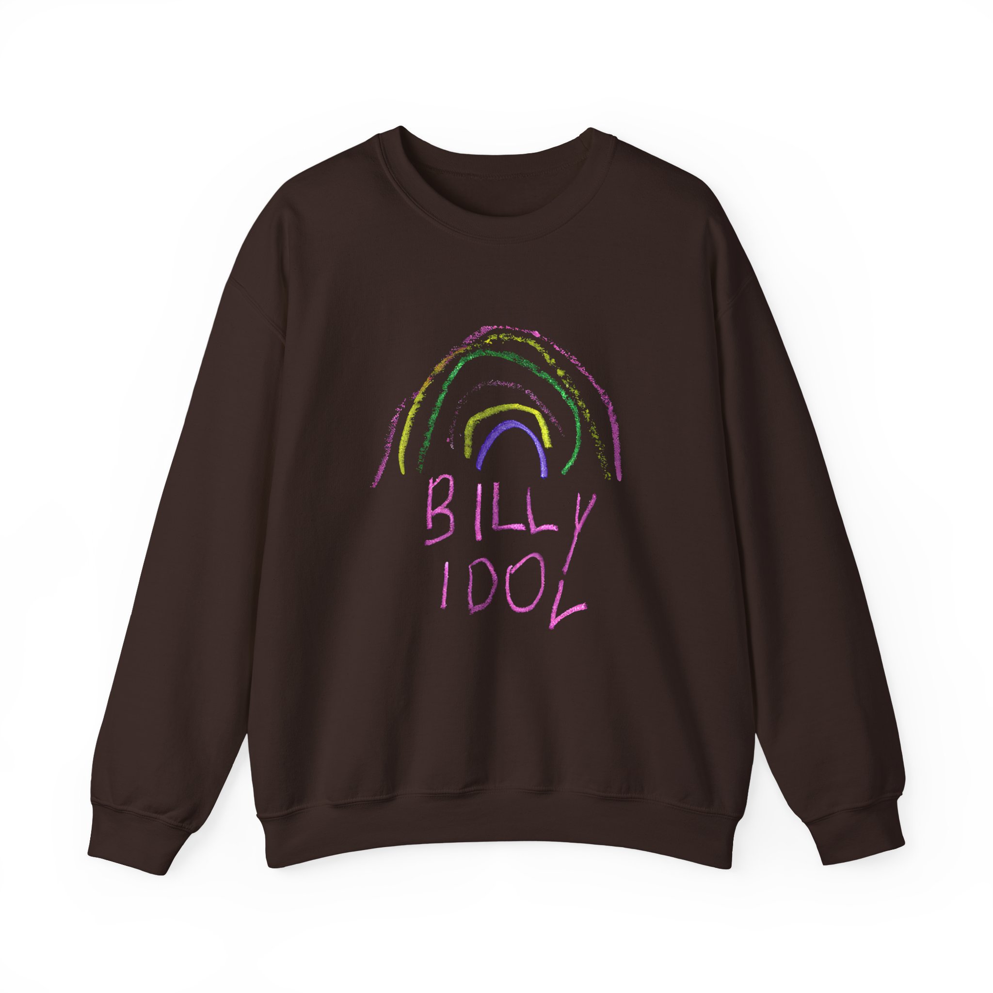 Billy Idol Rainbow Unisex Heavy Blendâ„¢ Crewneck Sweatshirt