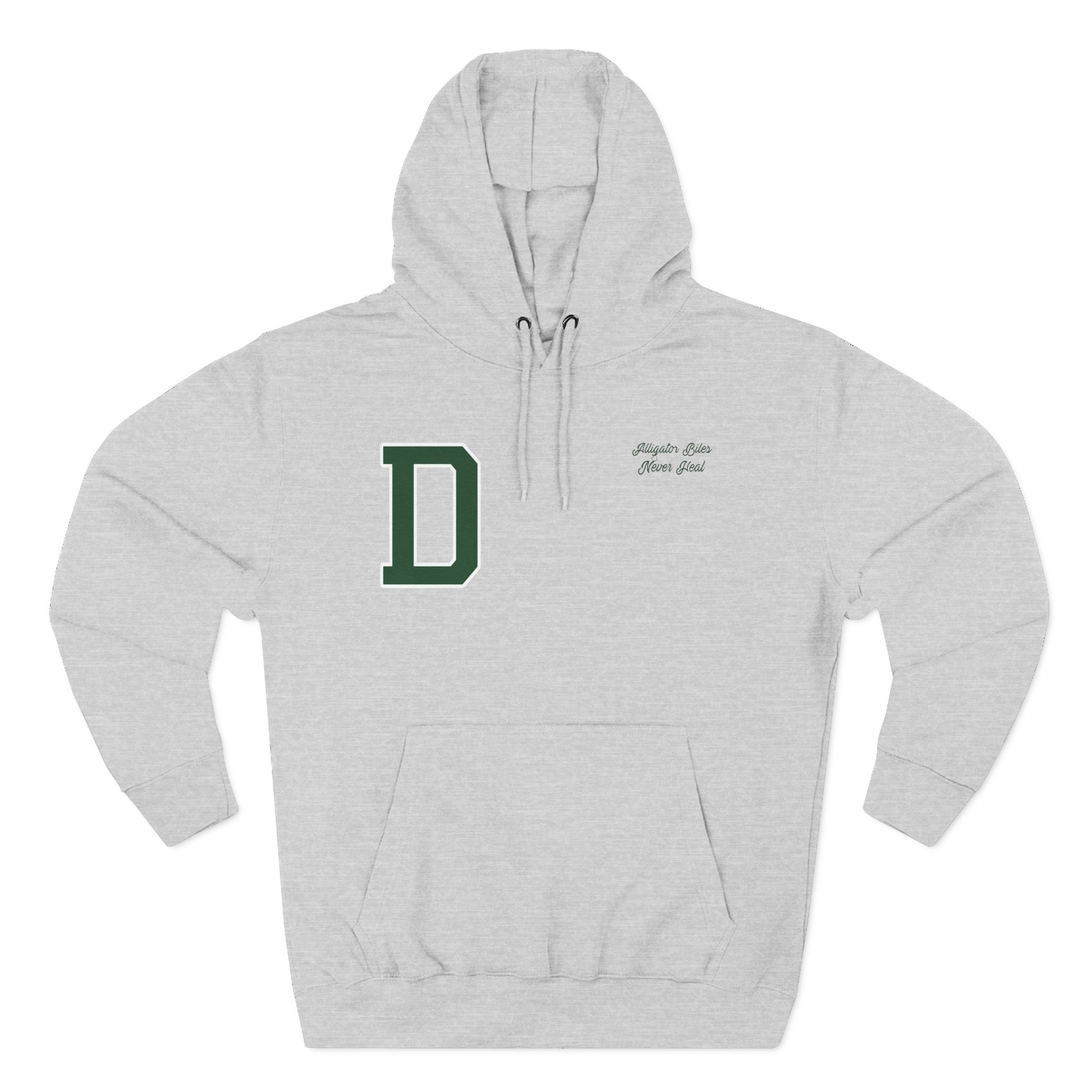 Doechii D Cardigan Three-Panel Fleece Hoodie