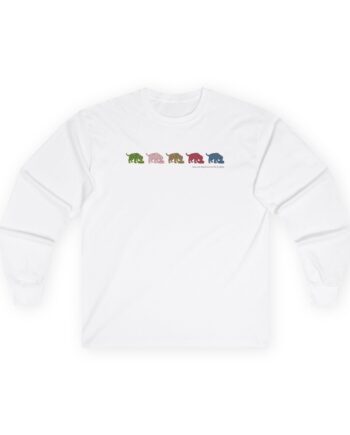 Niko B 5 Dogs Unisex Ultra Cotton Long Sleeve Tee