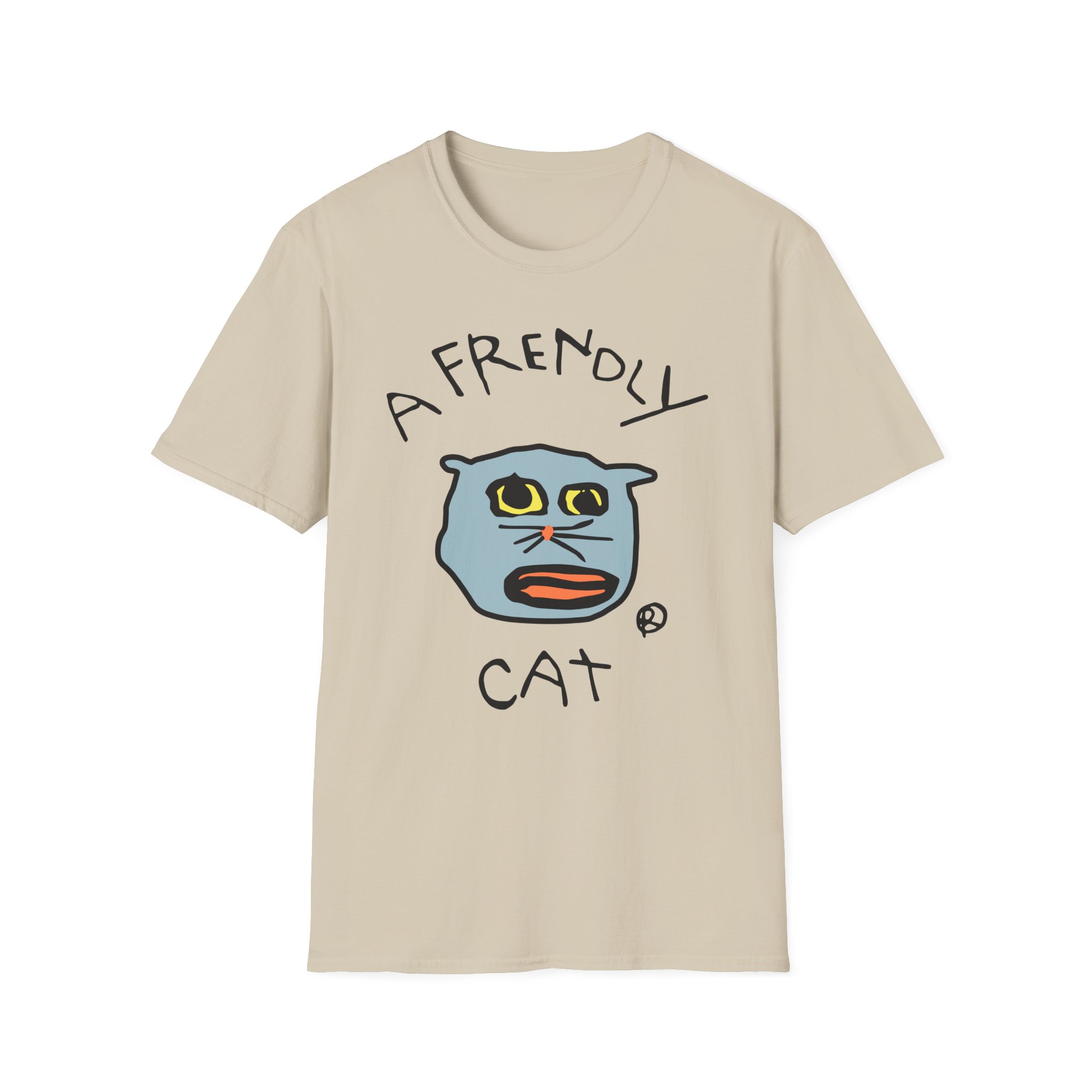 Lirik Just a Frendly Cat Unisex Softstyle T-Shirt