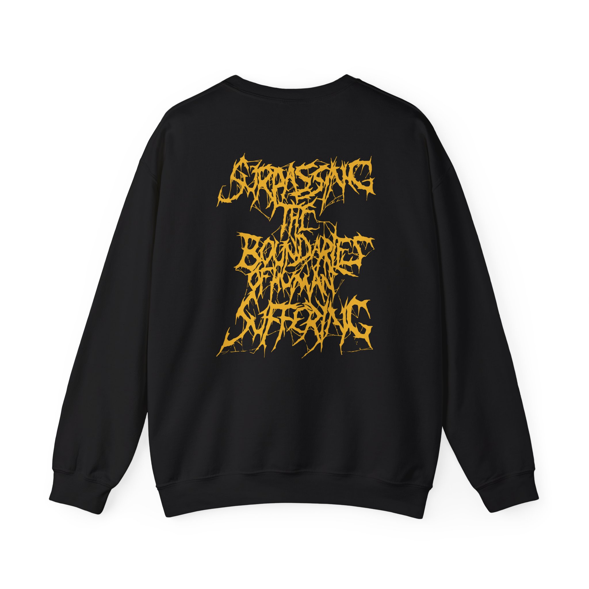 Boundaries Human Suffering Unisex Heavy Blendâ„¢ Crewneck Sweatshirt