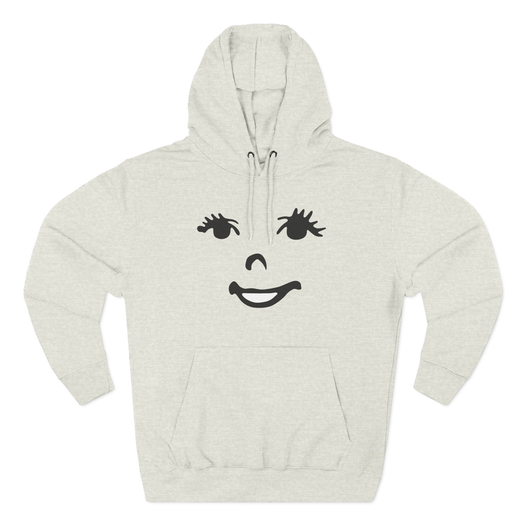 Blur Three-Panel Fleece Hoodie