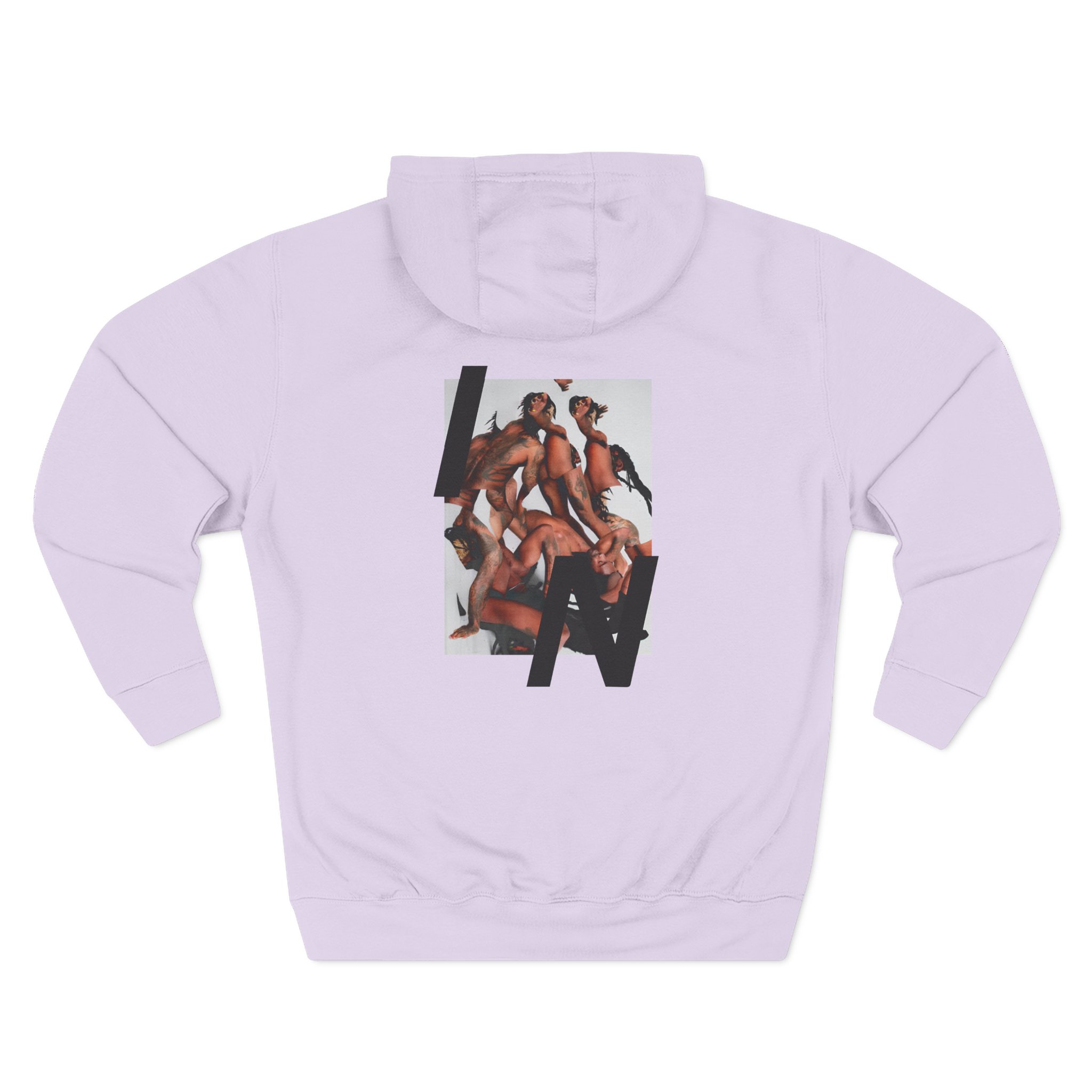 Ho99o9 Skin X Cali Dewitt Three-Panel Fleece Hoodie