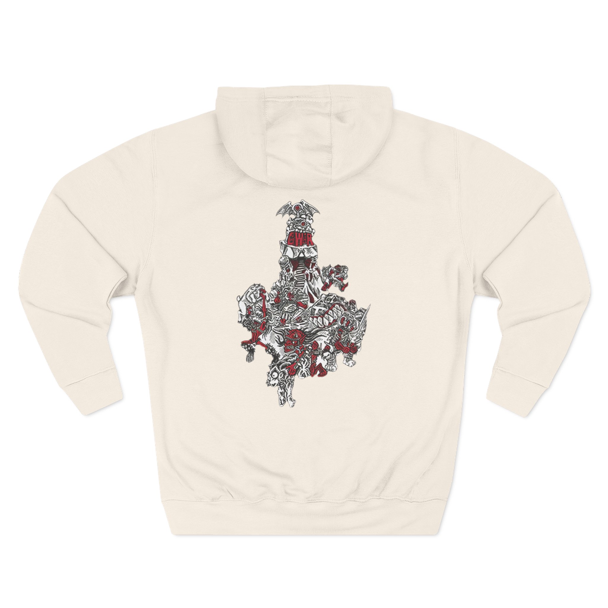 Gwar Must Die Three-Panel Fleece Hoodie