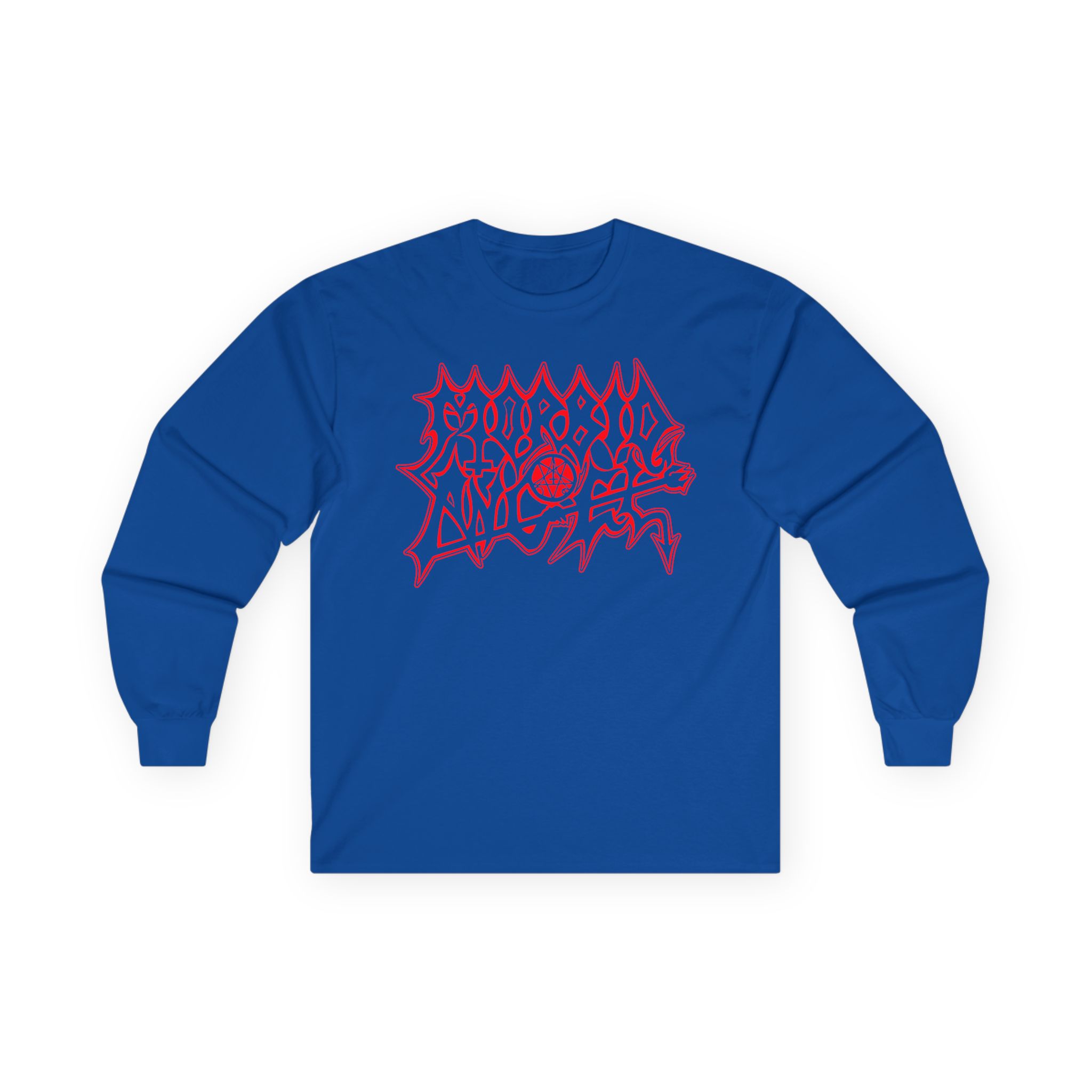 Morbid Angel Red Logo Unisex Ultra Cotton Long Sleeve Tee