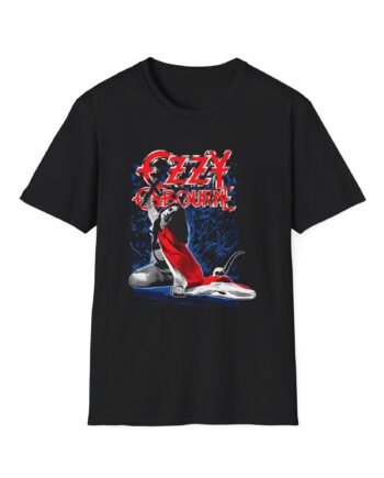 Ozzy Osbourne Blizzard of Ozz Rock & Roll Hall of Fame Unisex Softstyle T-Shirt