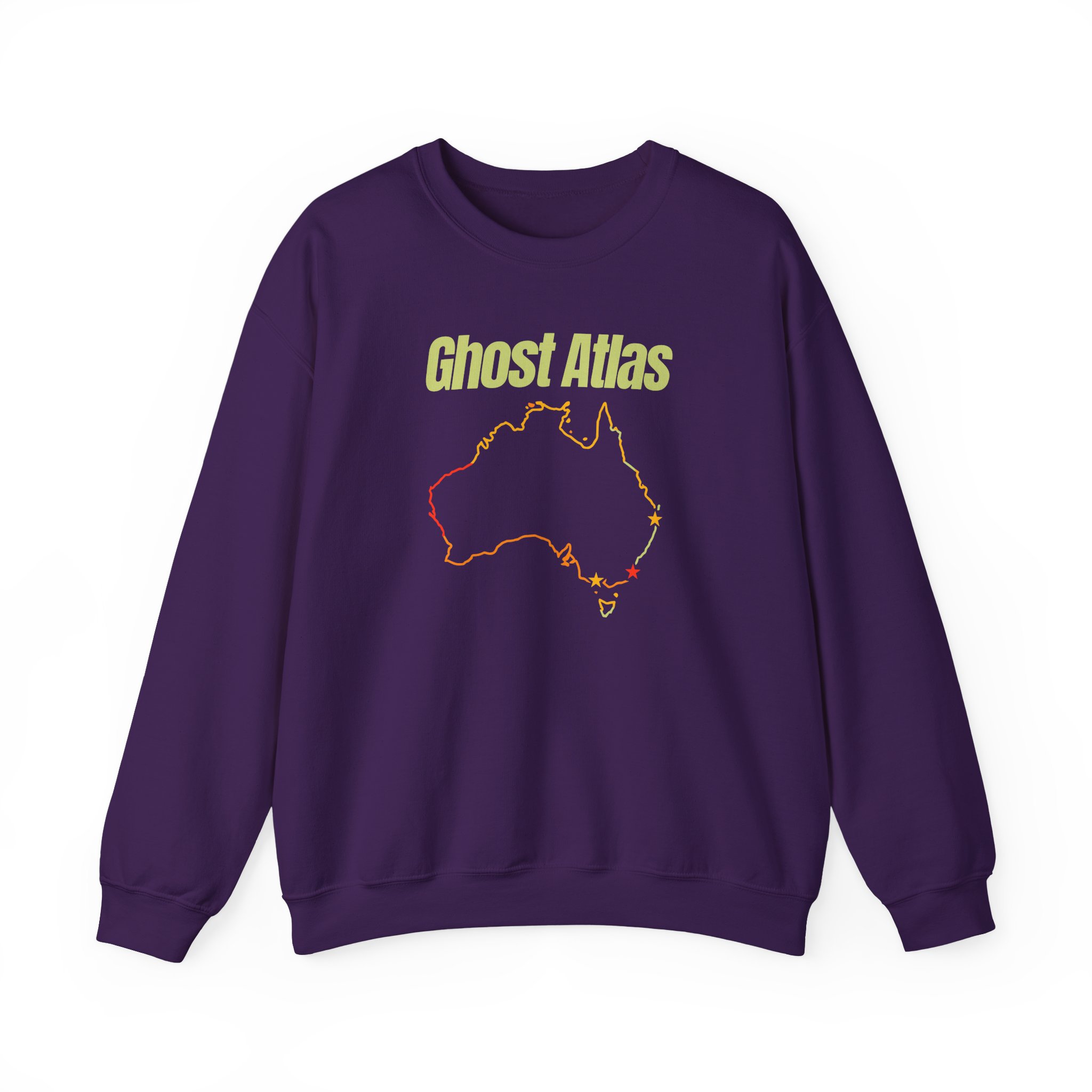 Ghost Atlas Unisex Heavy Blendâ„¢ Crewneck Sweatshirt