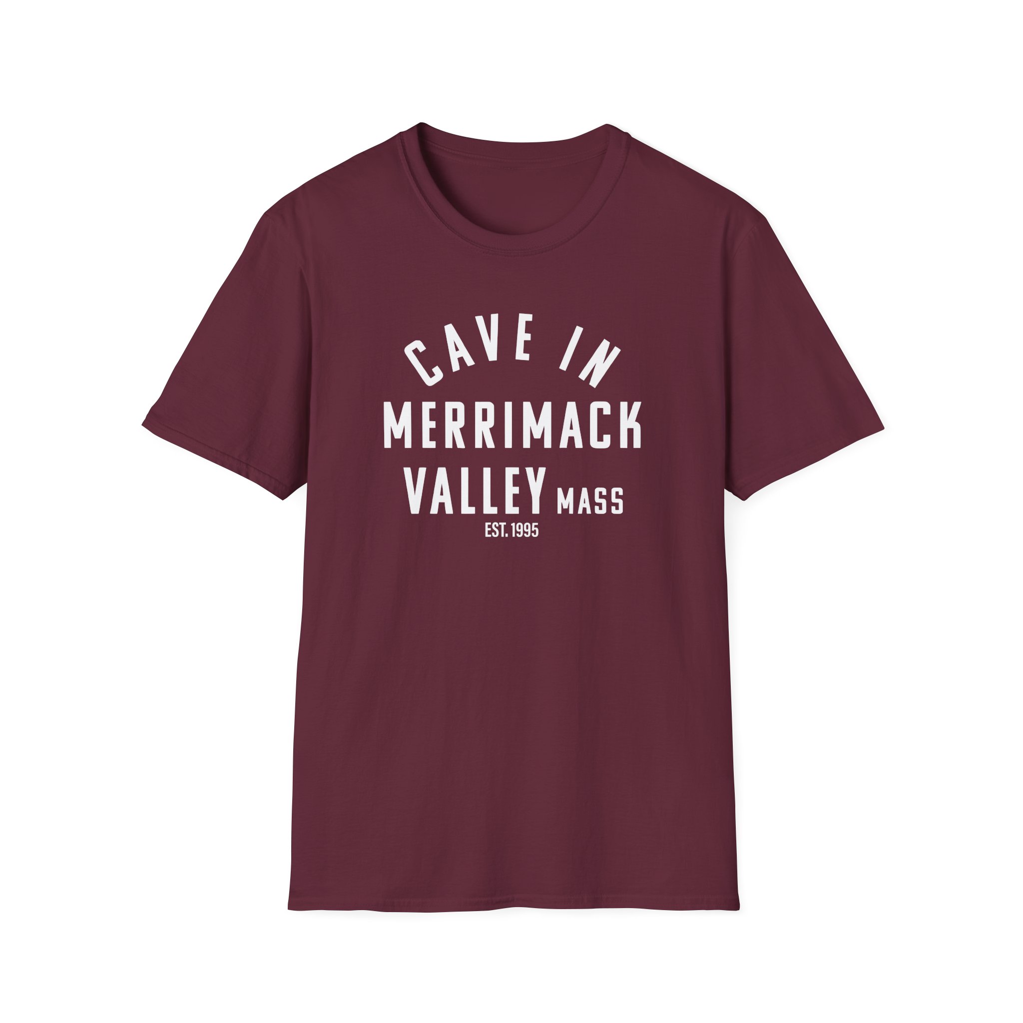 Cave in Merrimack Valley Unisex Softstyle T-Shirt
