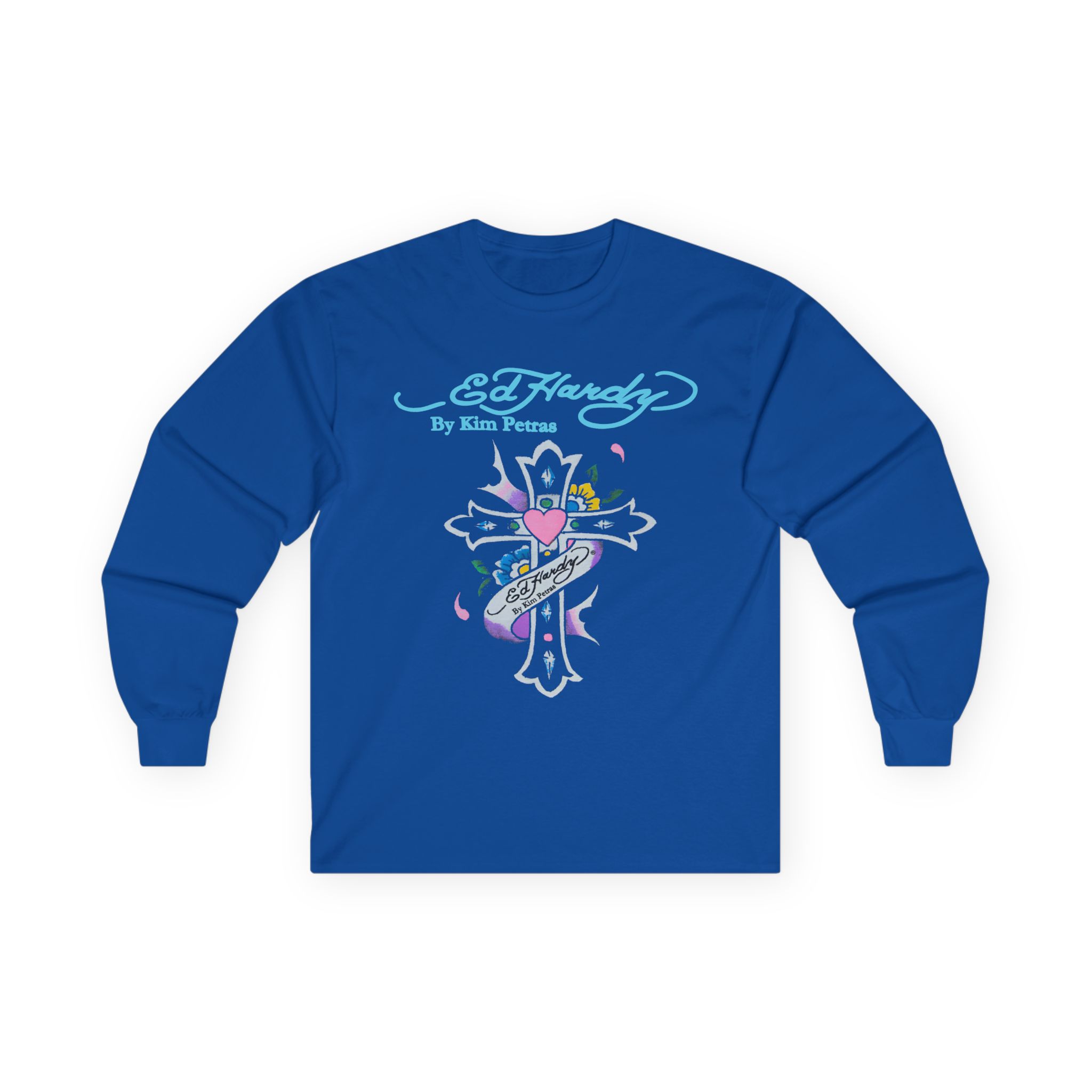 Kim Petras Cross Cut Off Unisex Ultra Cotton Long Sleeve Tee
