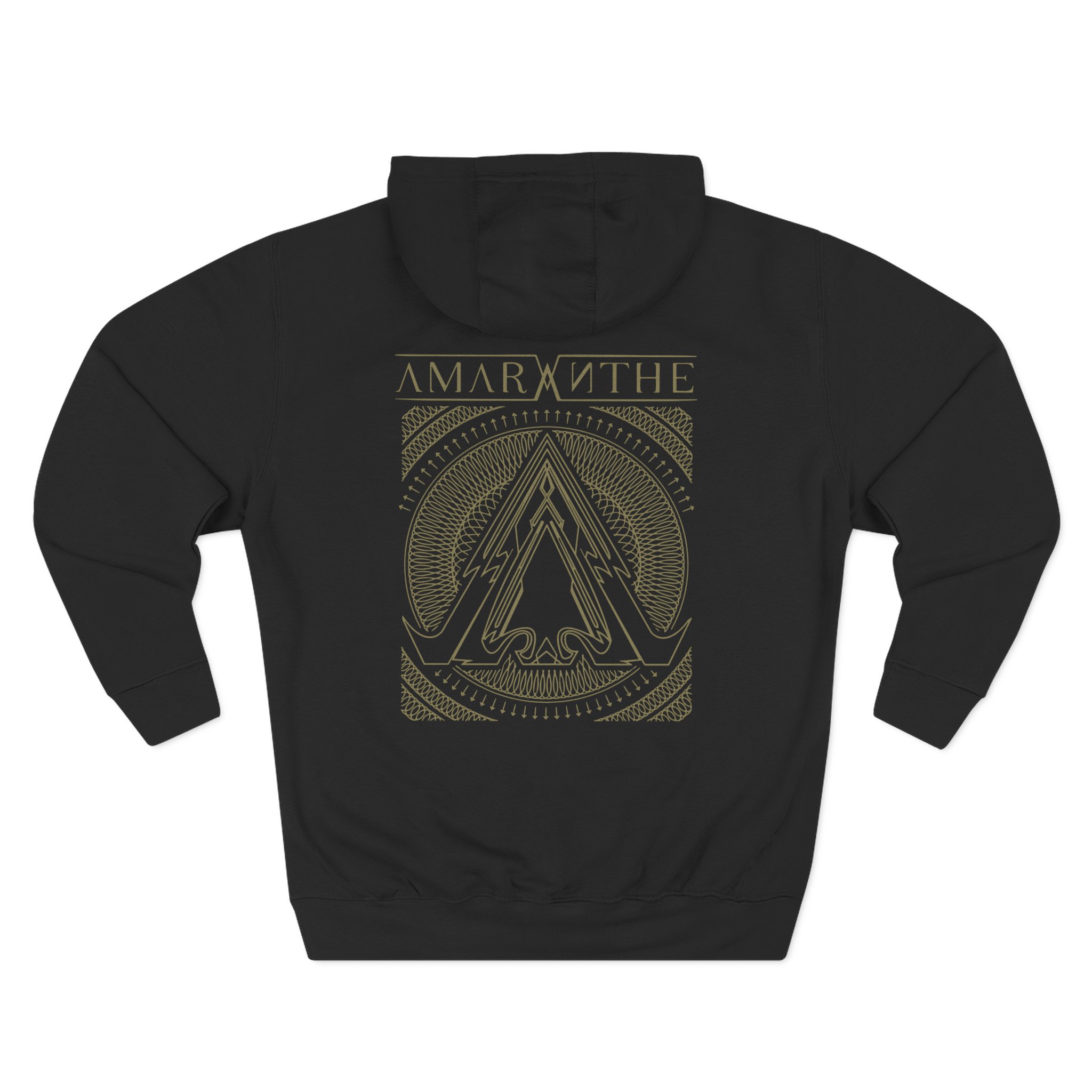 Amaranthe Logo Three-Panel Fleece Hoodie