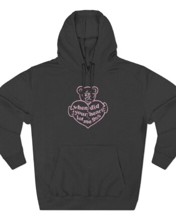 Teddy Swims Broken Heart Three-Panel Fleece Hoodie