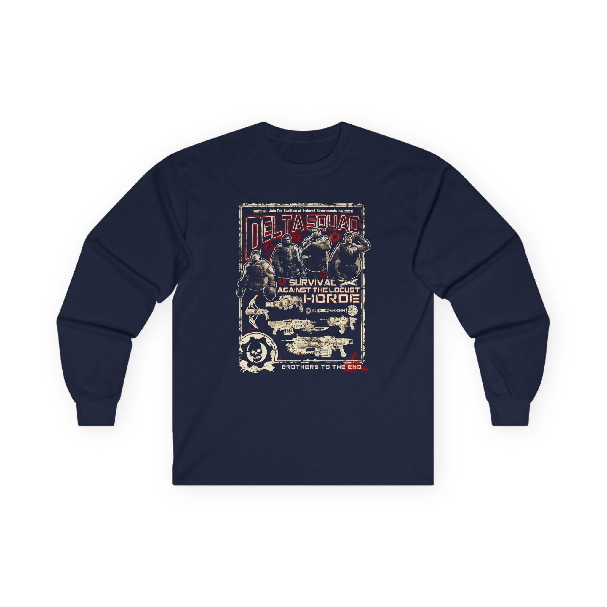 Gears of War Delta Squad Unisex Ultra Cotton Long Sleeve Tee