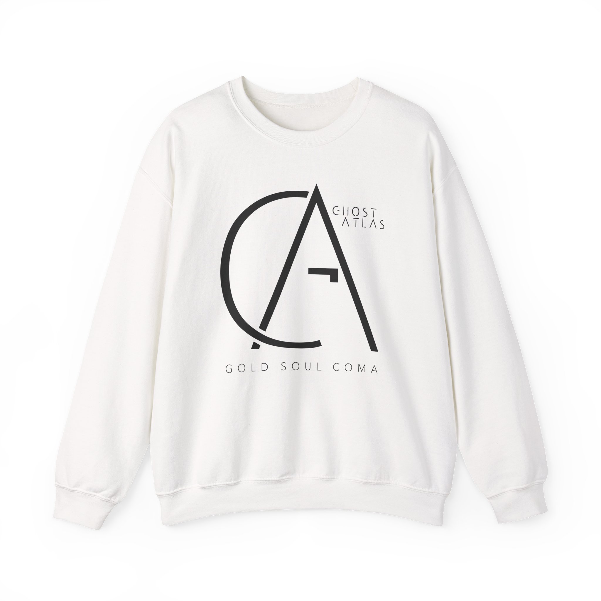 Ghost Atlas Unisex Heavy Blendâ„¢ Crewneck Sweatshirt