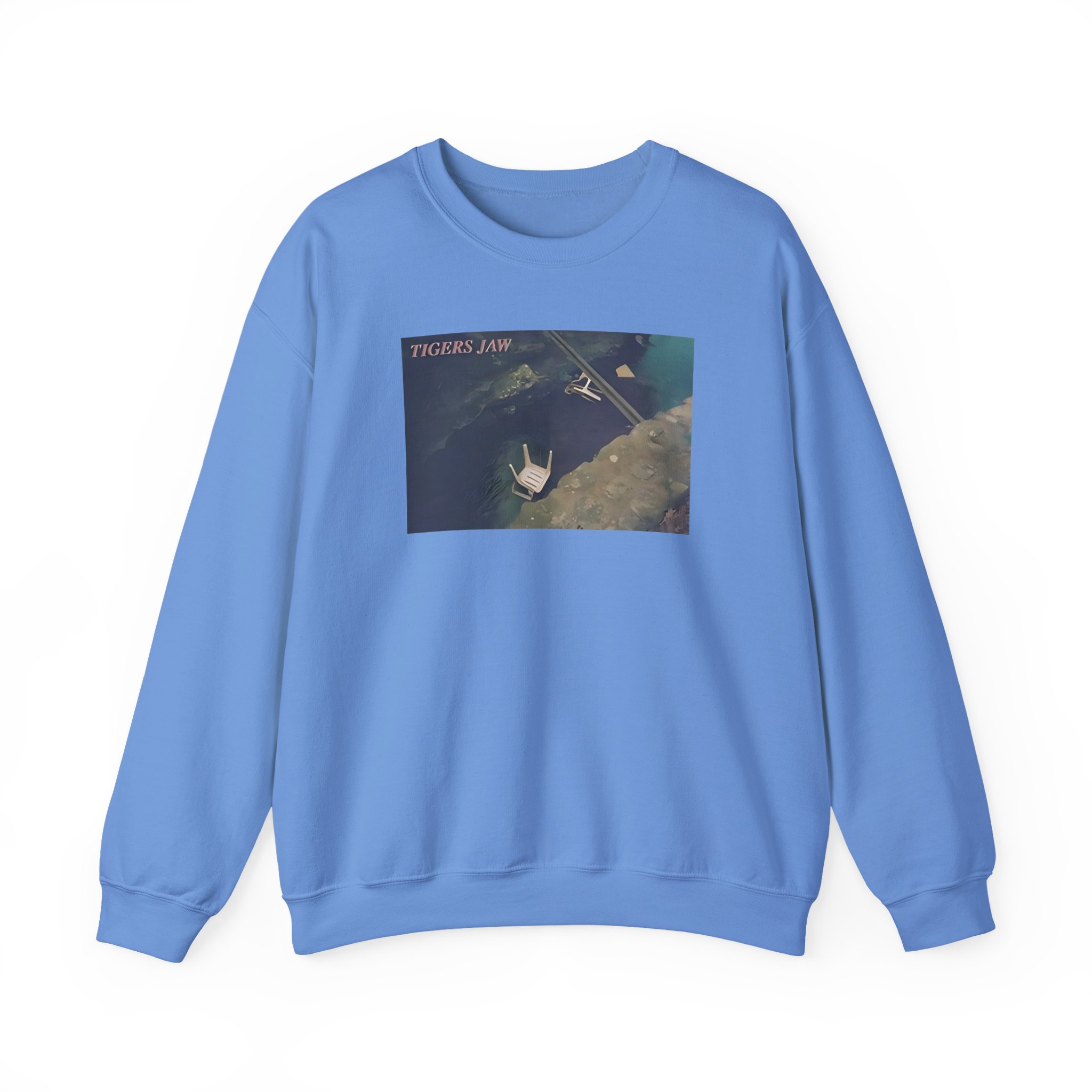 Tigers Jaw Chairs in Water Unisex Heavy Blendâ„¢ Crewneck Sweatshirt