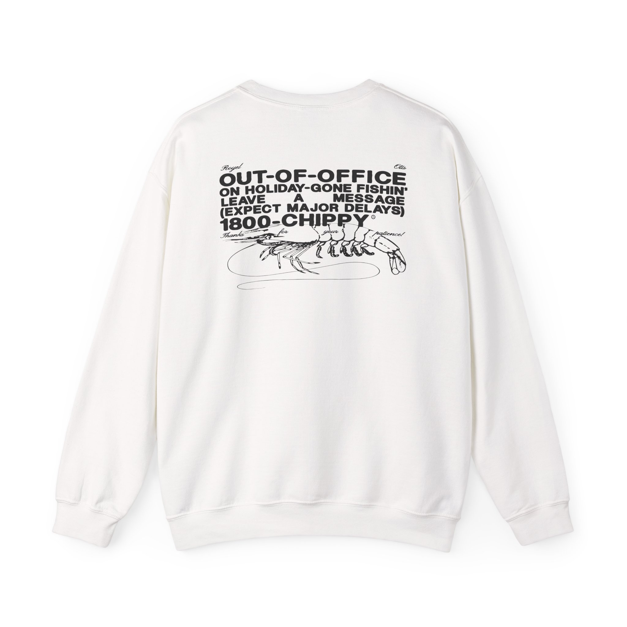 Royel Otis Out of Office Chippy Unisex Heavy Blendâ„¢ Crewneck Sweatshirt