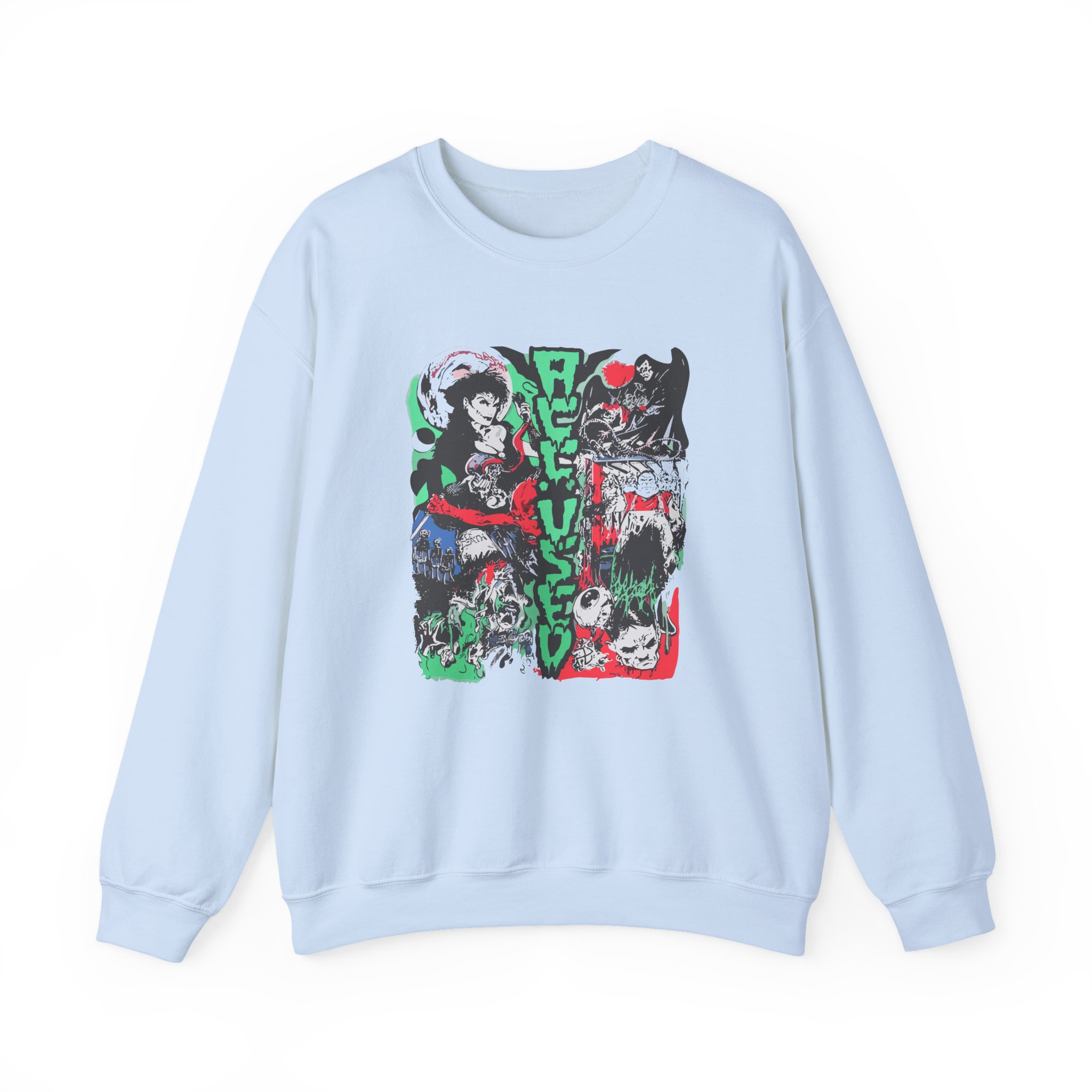 Accused Ad Panic in the Casket Unisex Heavy Blendâ„¢ Crewneck Sweatshirt