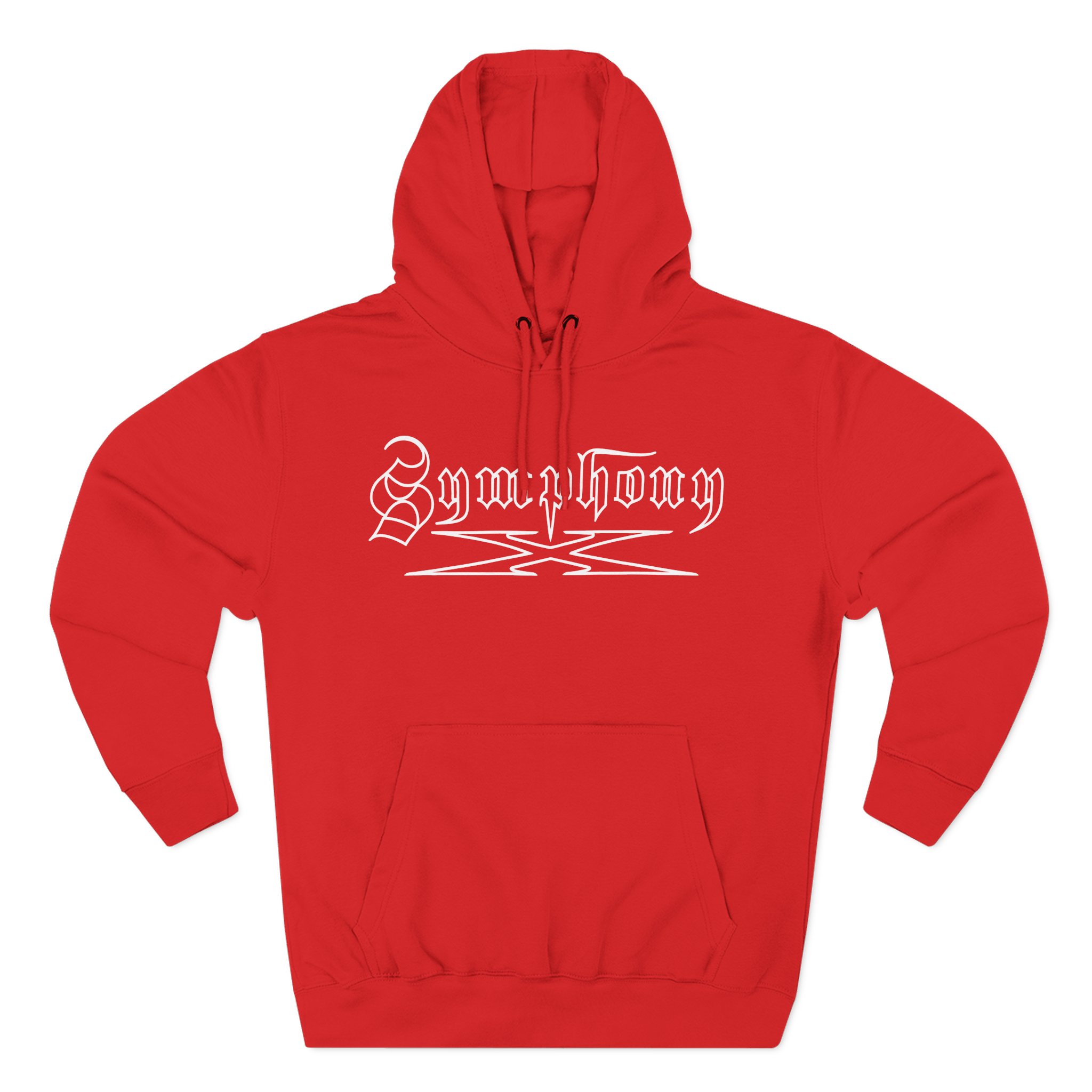 Symphony X Logo Three-Panel Fleece Hoodie