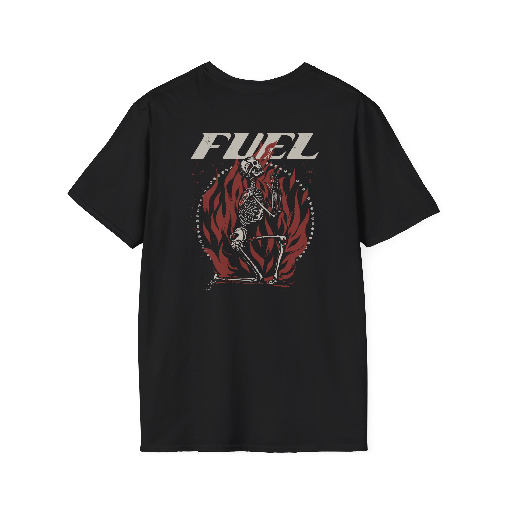 Fuel Camo "Flame Prayer" Unisex Softstyle T-Shirt
