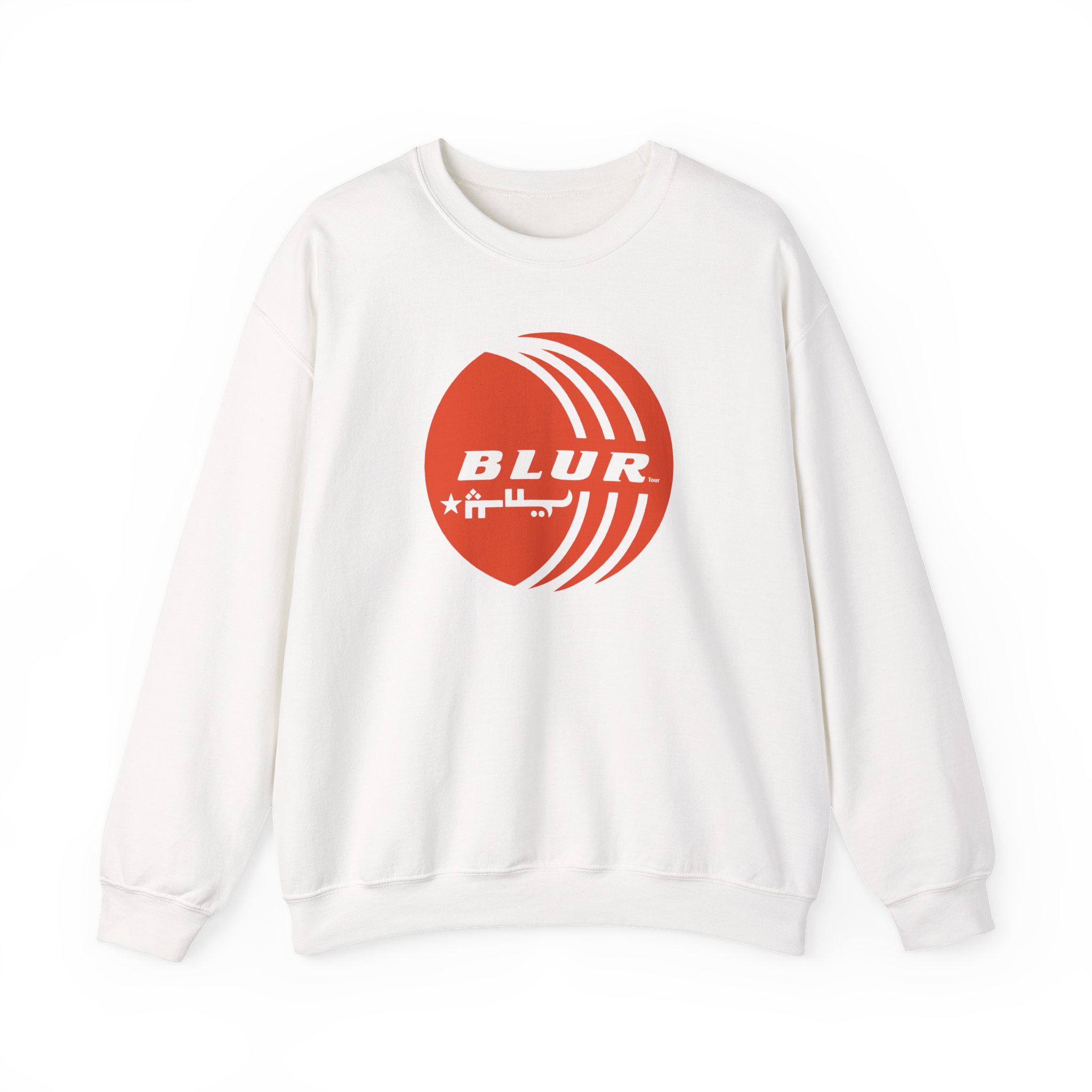 Blur Tour Unisex Heavy Blendâ„¢ Crewneck Sweatshirt