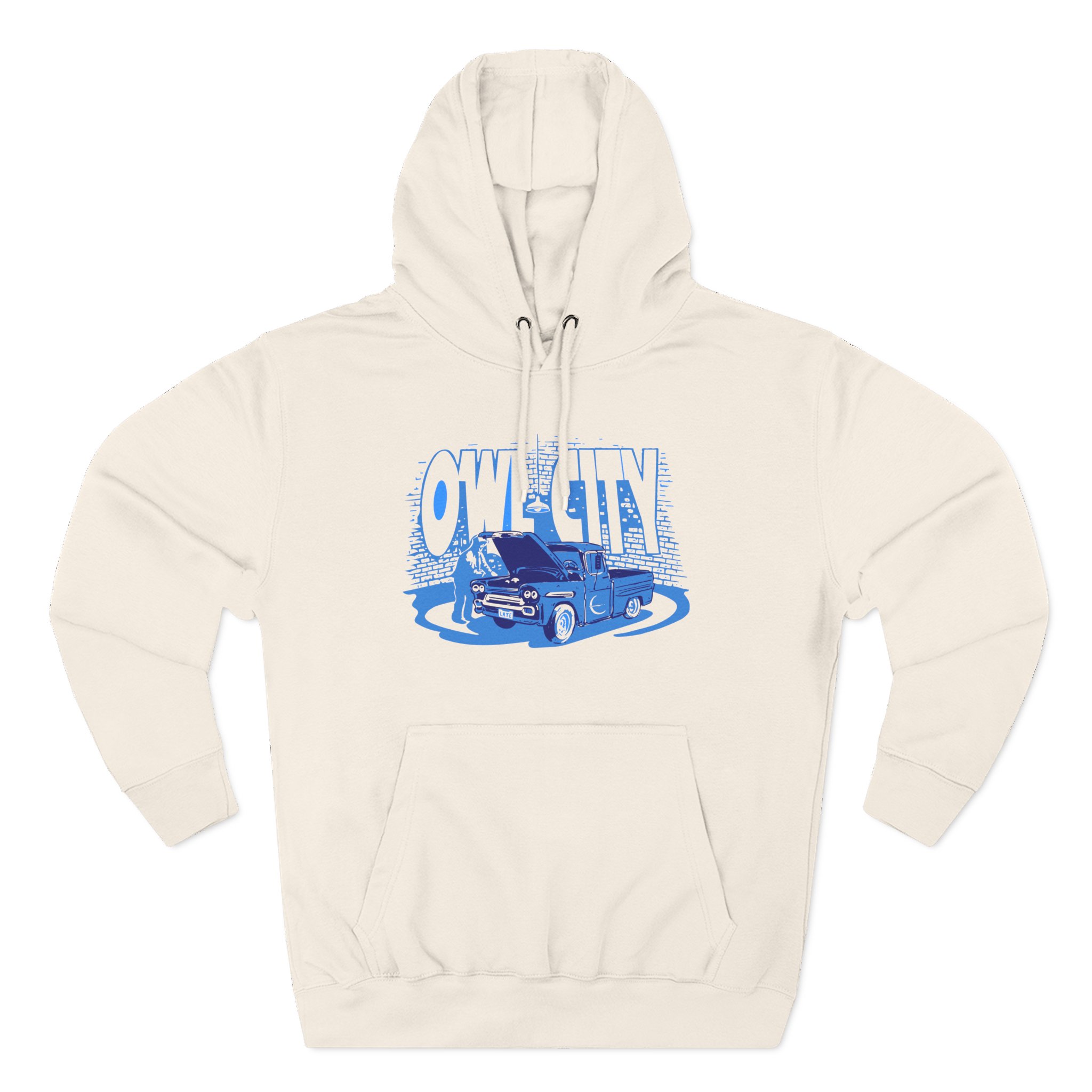 Owl City Car Trouble Three-Panel Fleece Hoodie