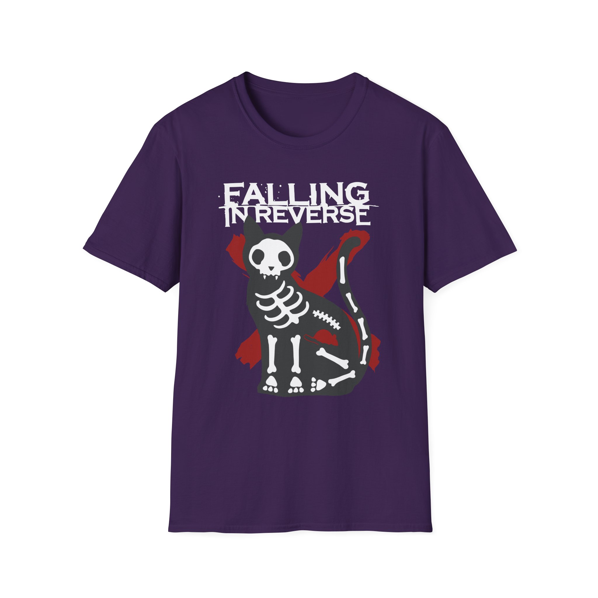 Falling in Reverse X-Ray Cat Unisex Softstyle T-Shirt