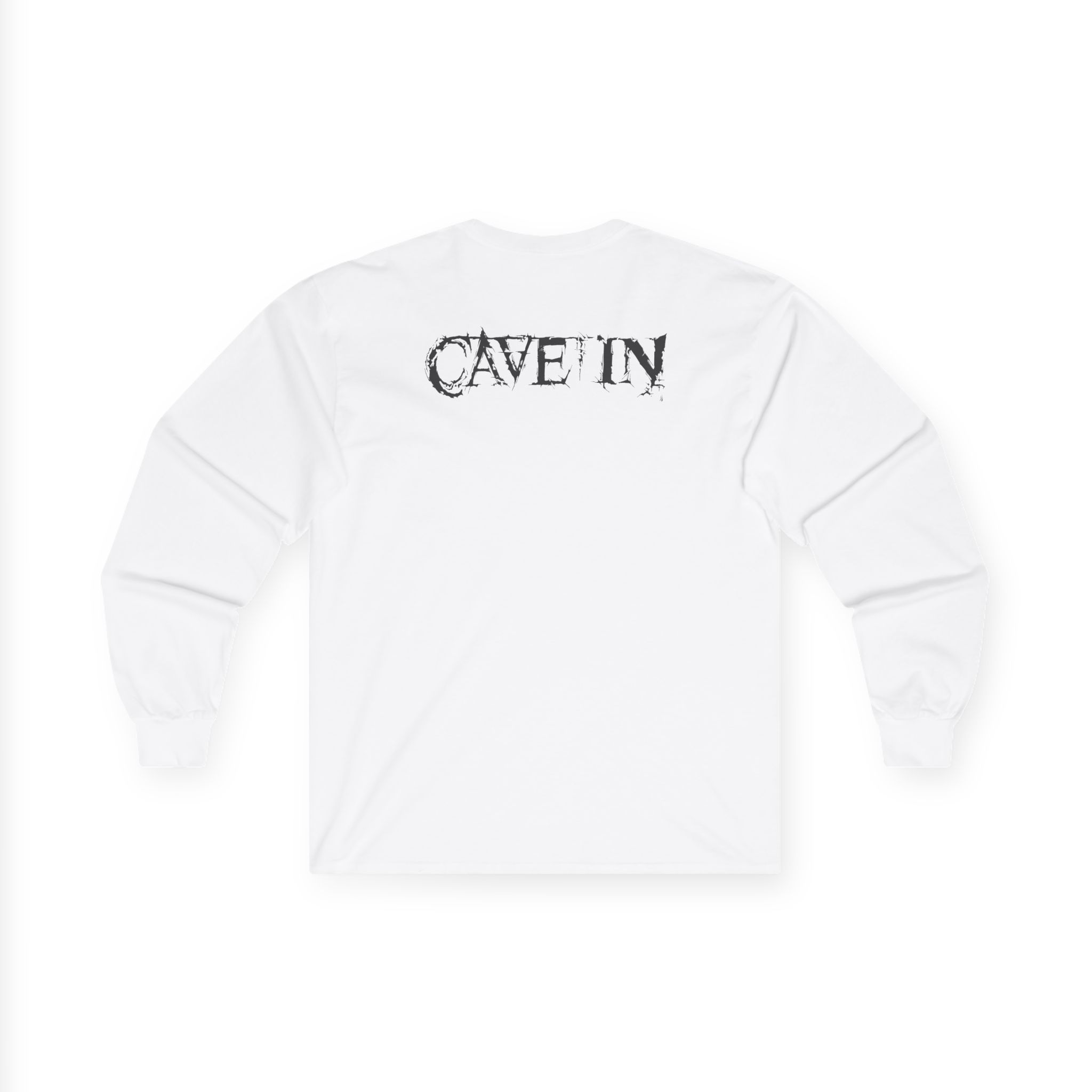 Cave in Satellite: Blackened Unisex Ultra Cotton Long Sleeve Tee