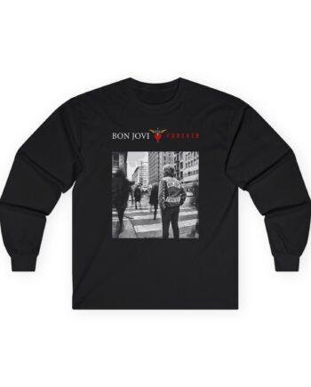 Bon Jovi Album Cover Unisex Ultra Cotton Long Sleeve Tee