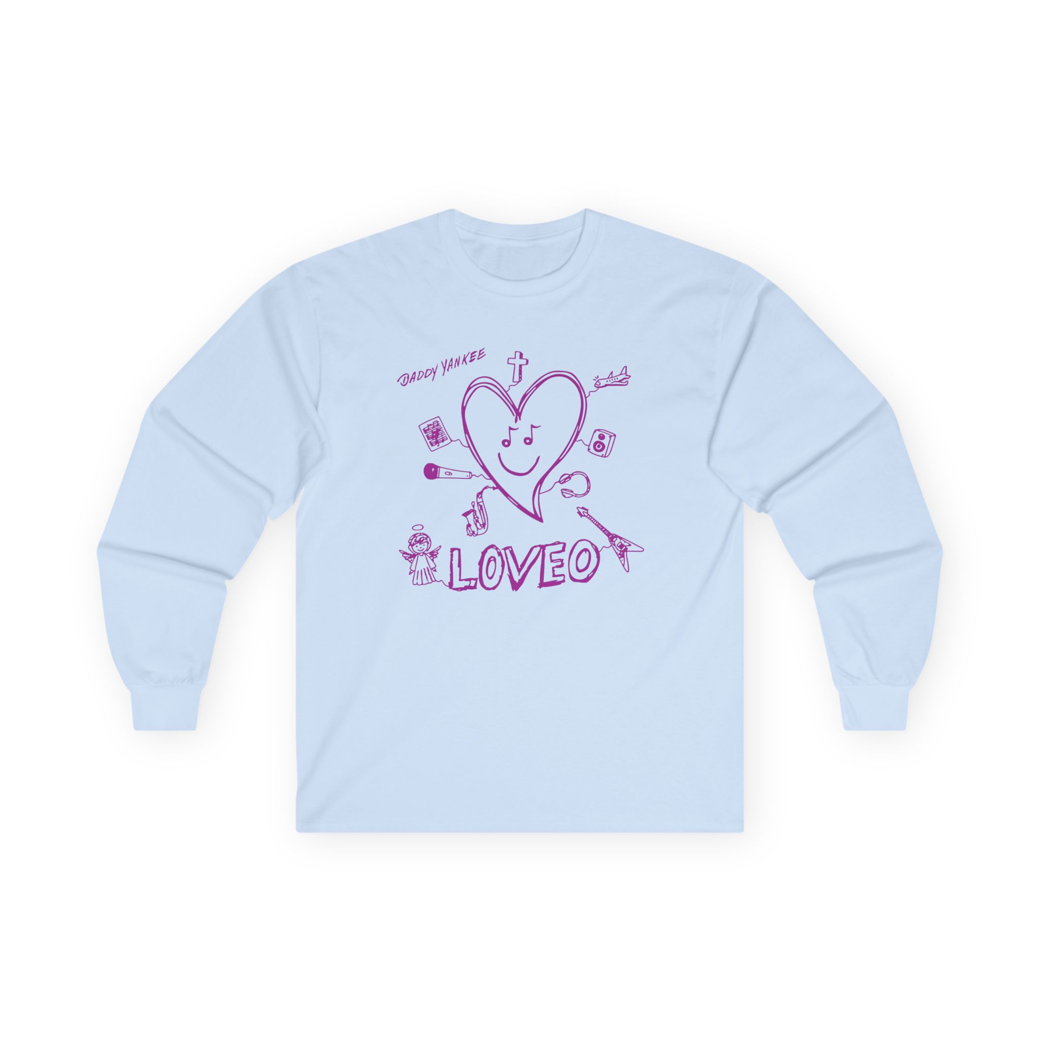 Daddy Yankee Loveo Cover Unisex Ultra Cotton Long Sleeve Tee