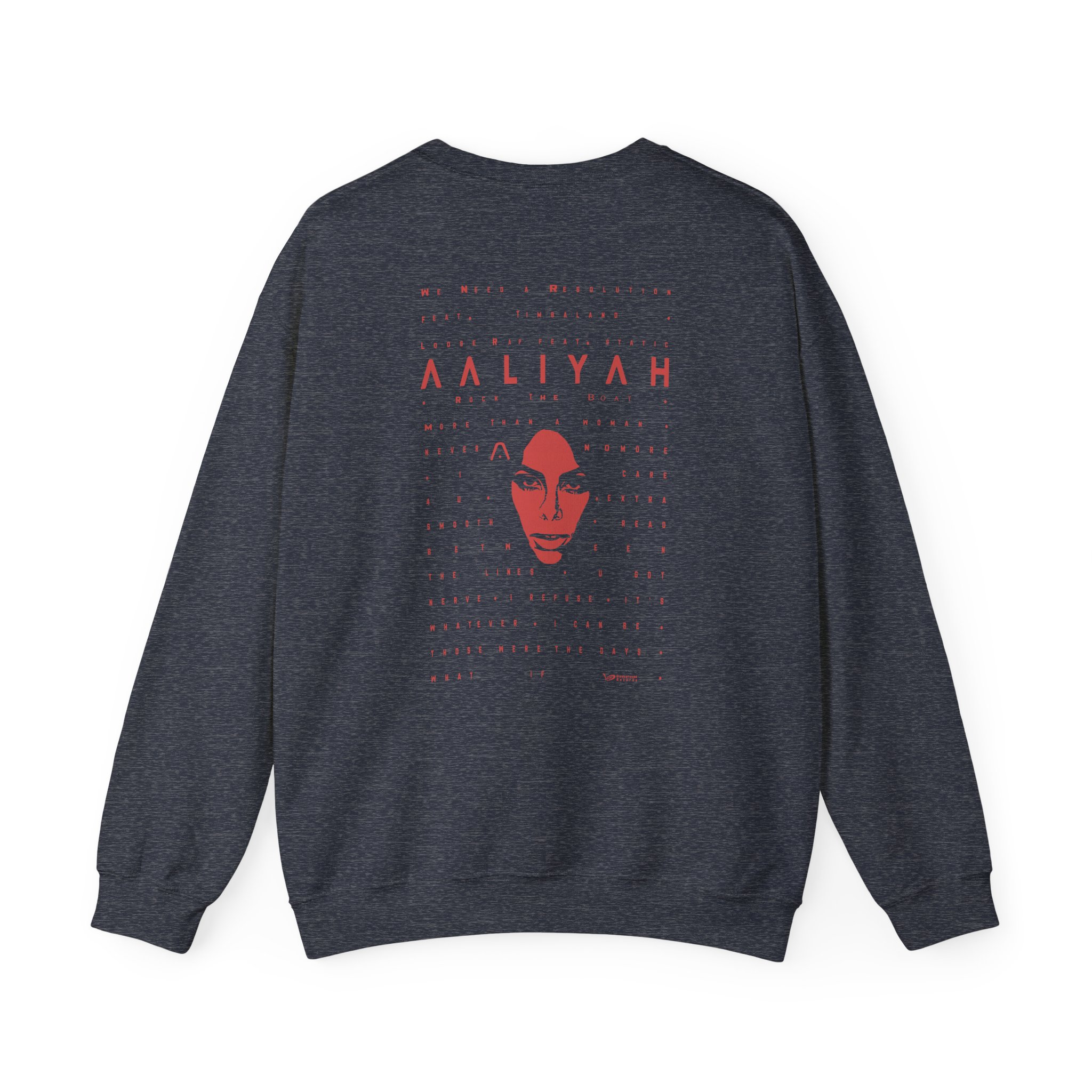 Aaliyah Glow LS Unisex Heavy Blendâ„¢ Crewneck Sweatshirt