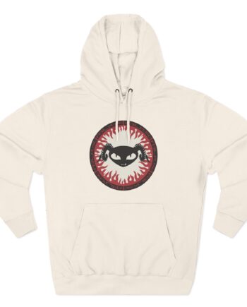 Puscifer Flame Logo Three-Panel Fleece Hoodie