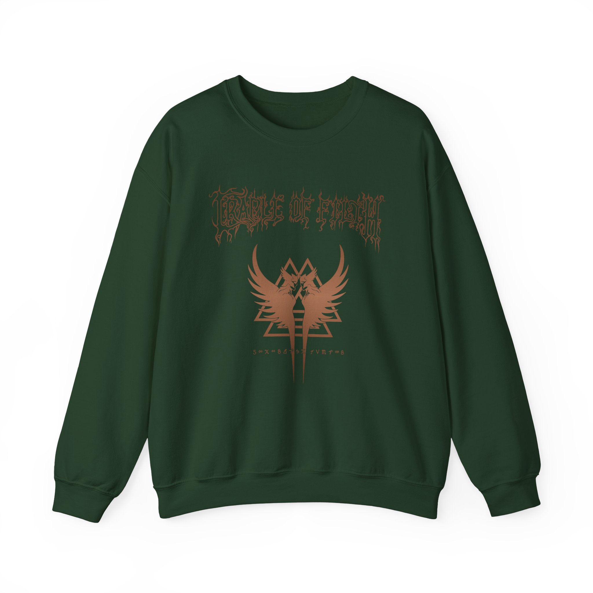 Cradle of Filth Valkyrie Sigil Unisex Heavy Blendâ„¢ Crewneck Sweatshirt