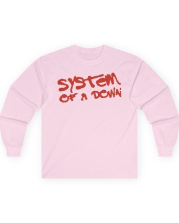 System of a Down Puff Script Unisex Ultra Cotton Long Sleeve Tee