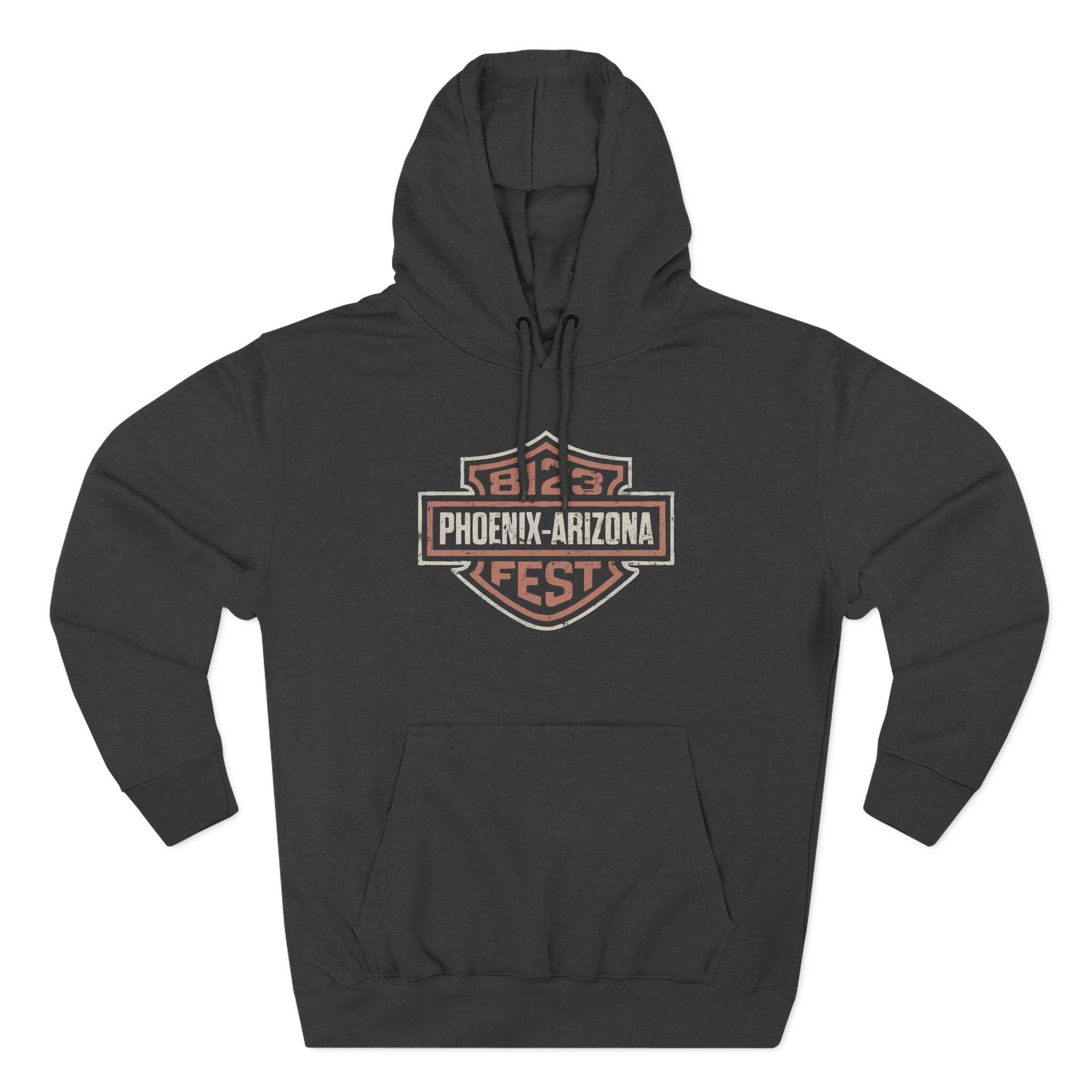 The Maine 8123 Fest Moto Three-Panel Fleece Hoodie