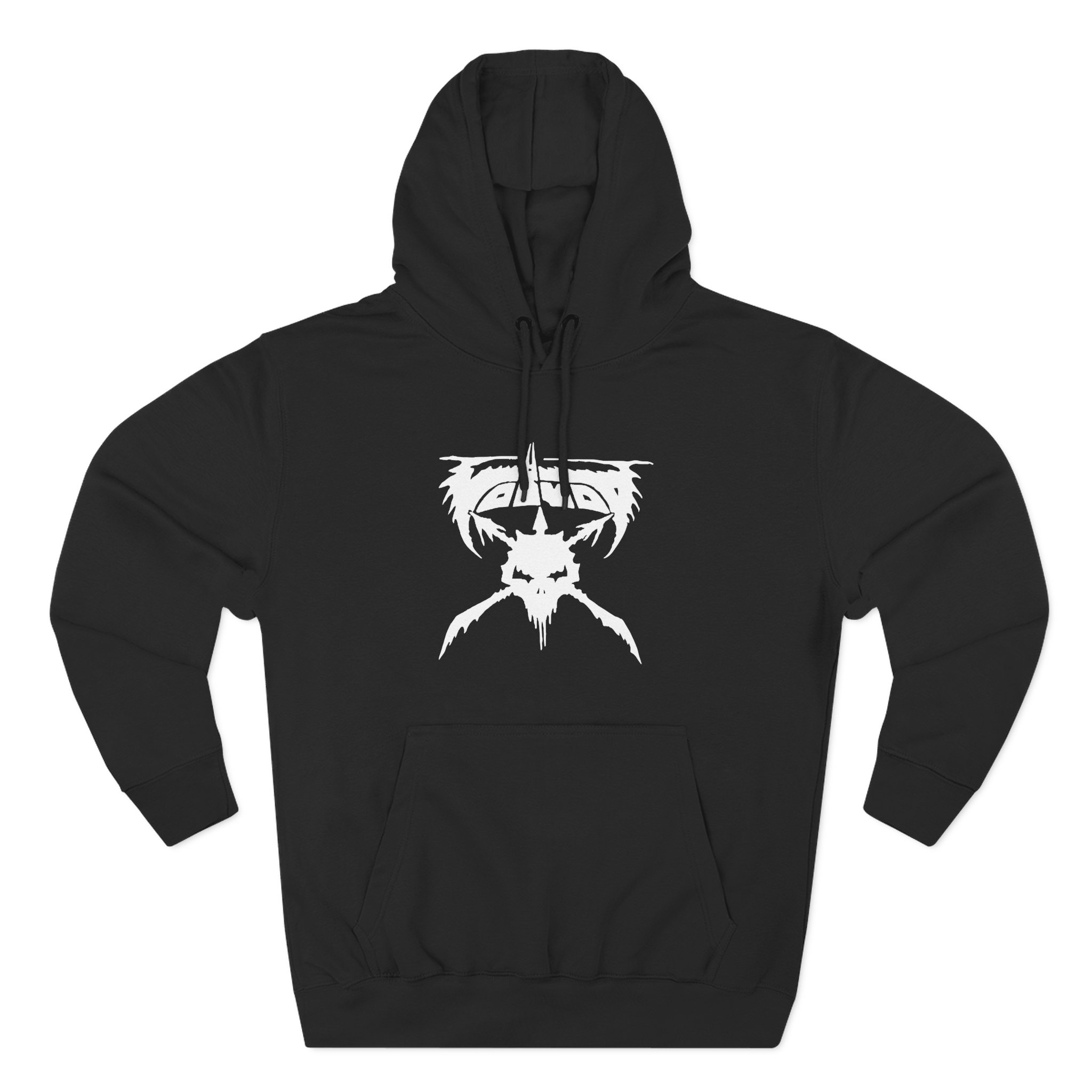 Voivod Fleur-de-lys Three-Panel Fleece Hoodie