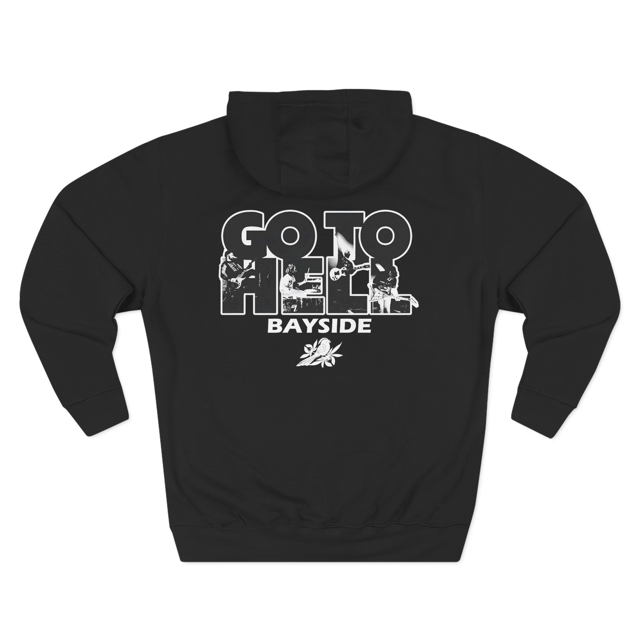 Bayside Go to Hell Photo Three-Panel Fleece Hoodie