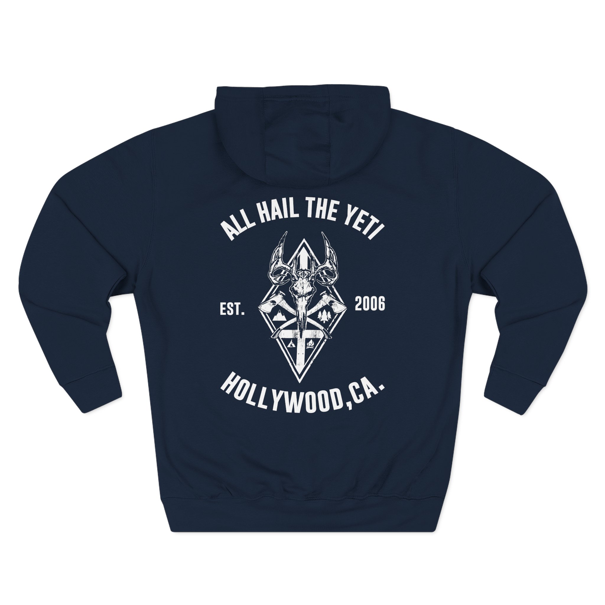 All Hail the Yeti Hollywood Three-Panel Fleece Hoodie