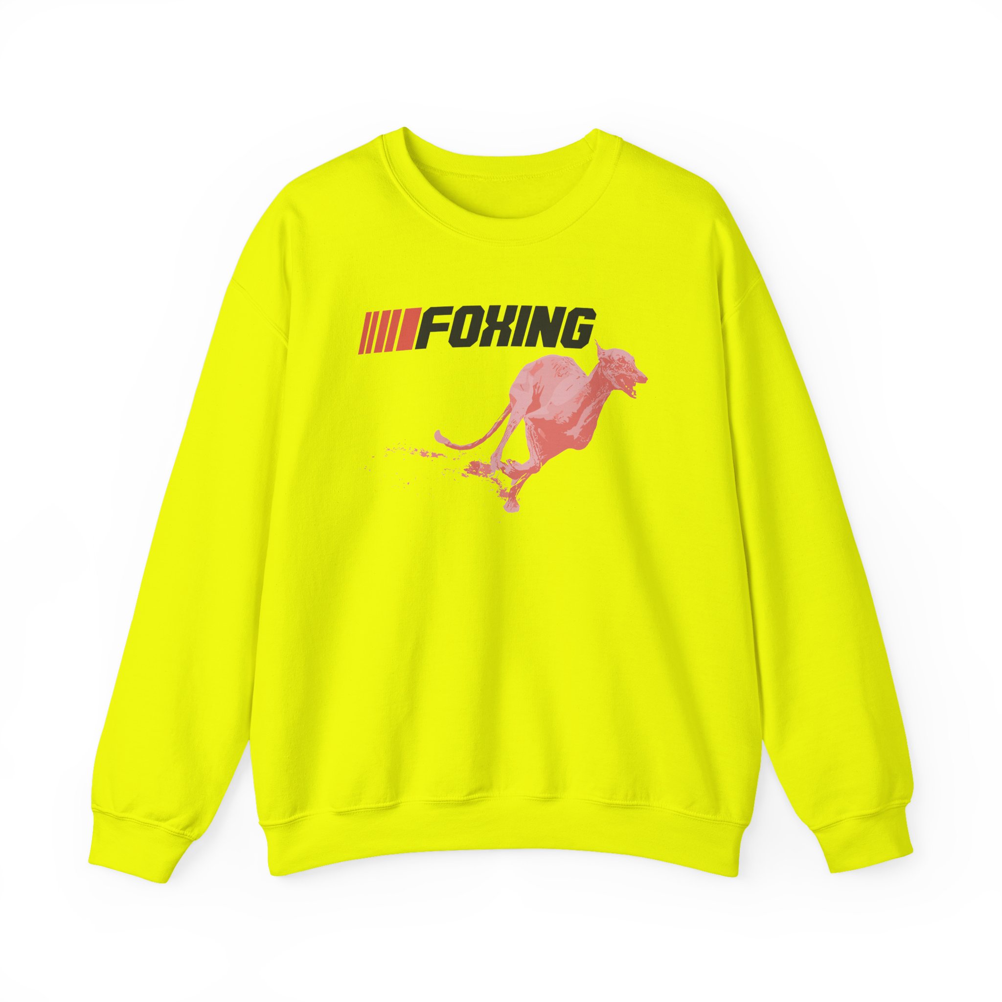 Foxing Greyhound Unisex Heavy Blendâ„¢ Crewneck Sweatshirt