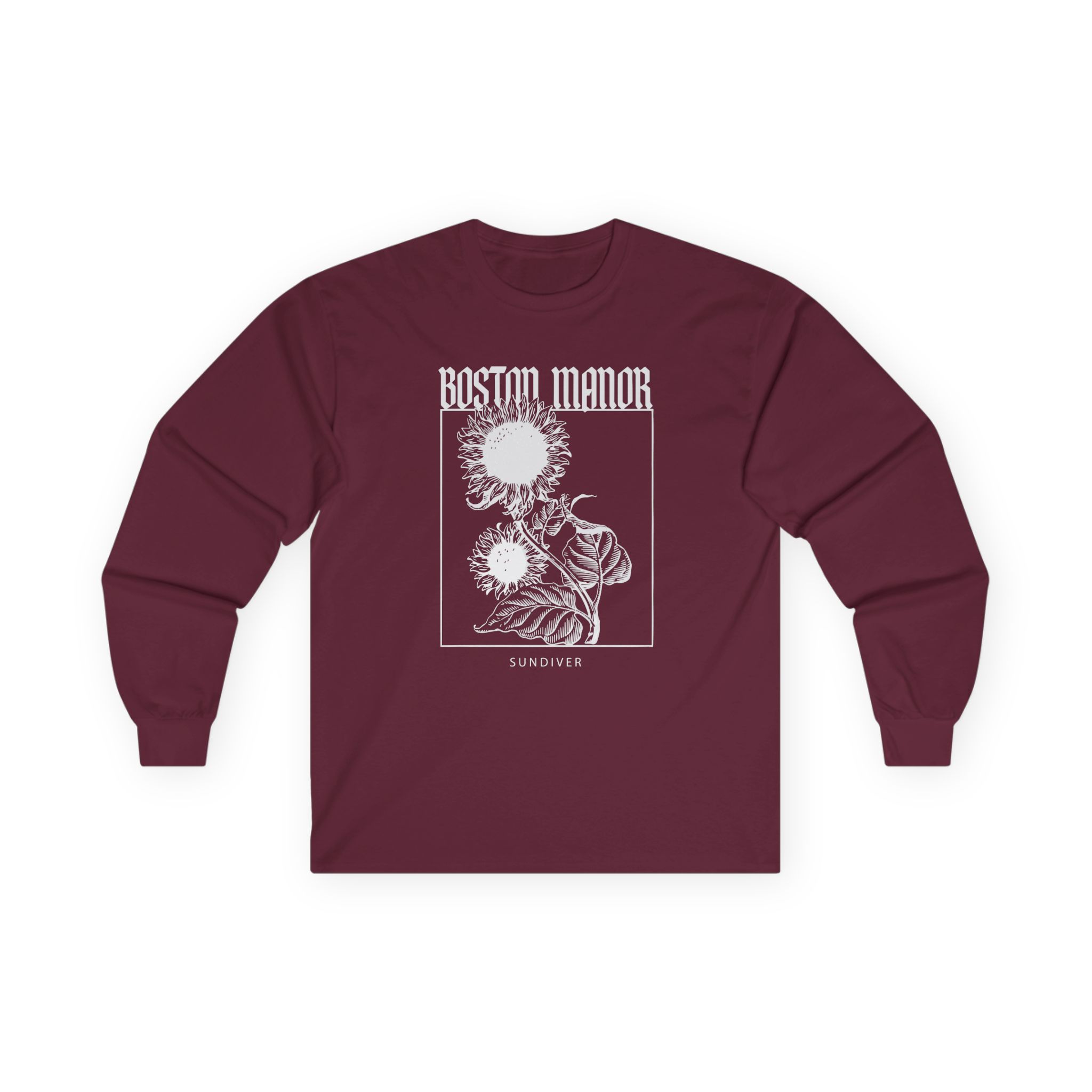 Boston Manor Sunflower Unisex Ultra Cotton Long Sleeve Tee