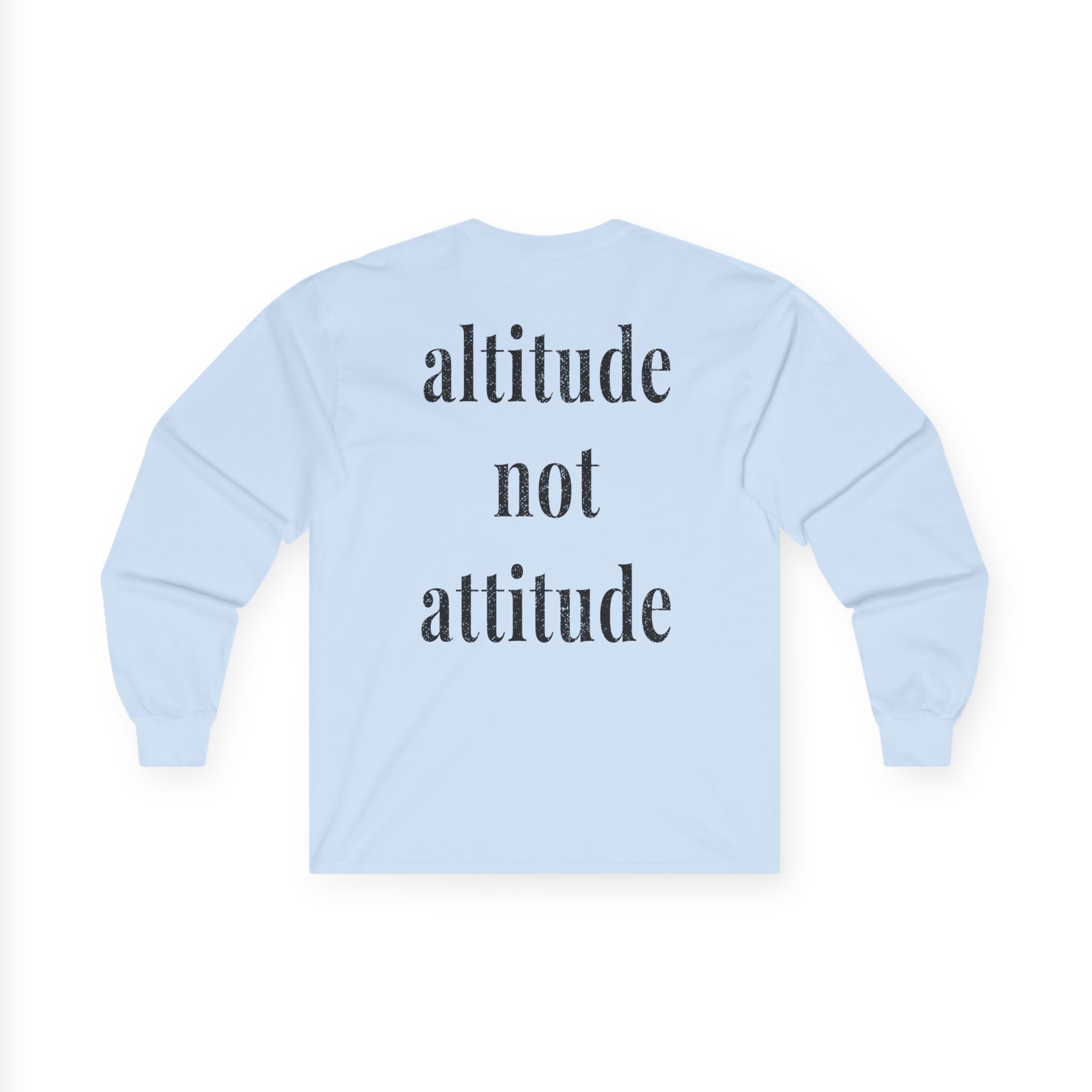 The Smashing Pumpkins Altitude Not Attitude Unisex Ultra Cotton Long Sleeve Tee