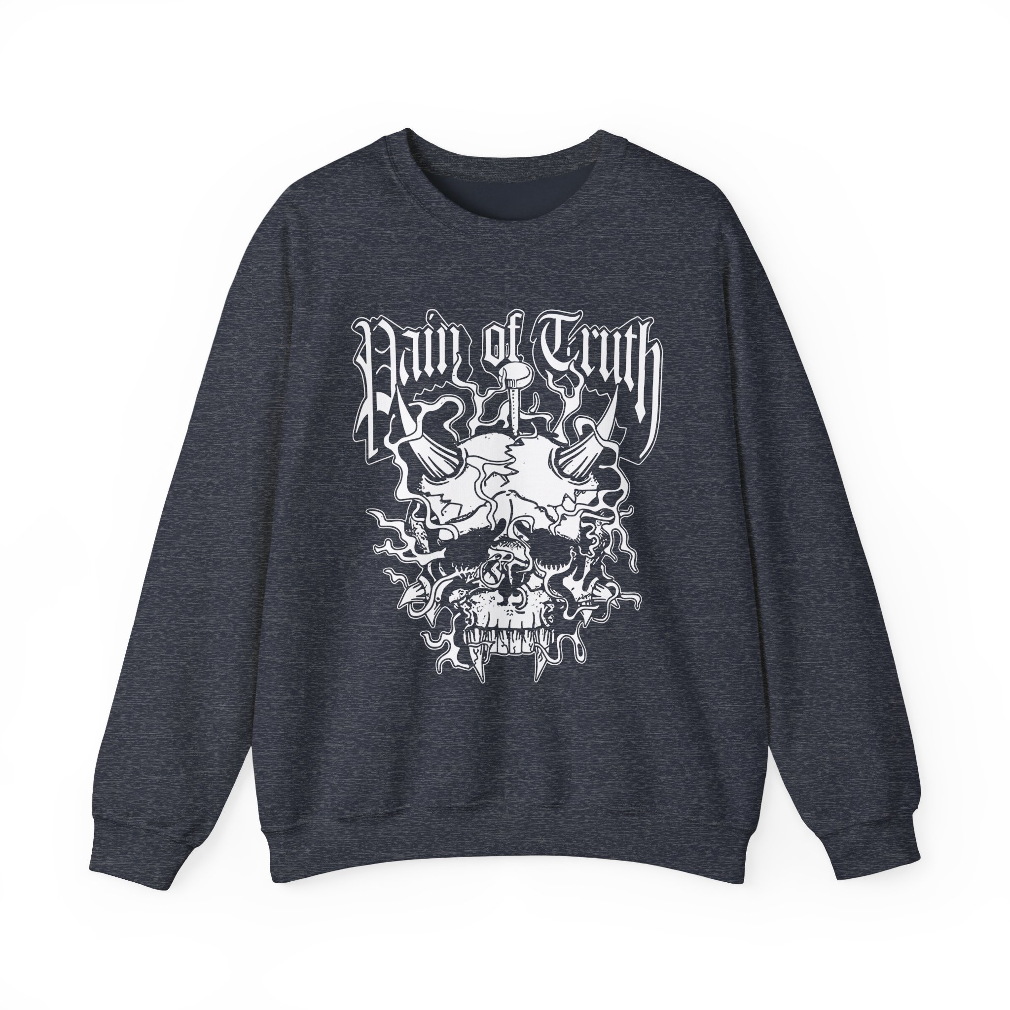 Pain of Truth Fangs Unisex Heavy Blendâ„¢ Crewneck Sweatshirt