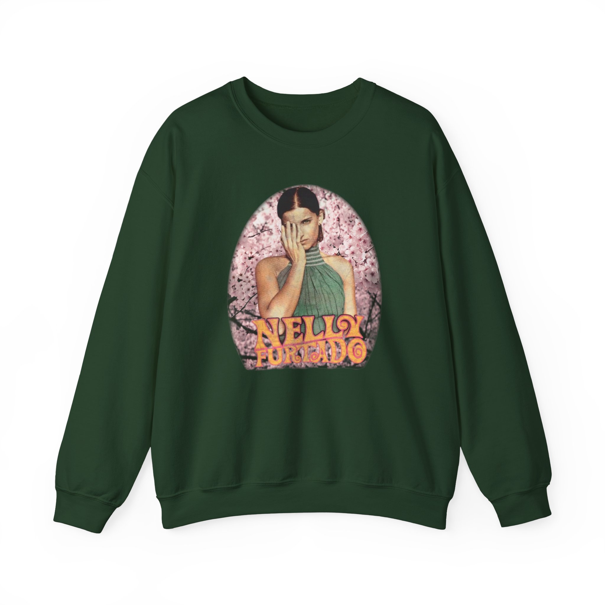 Nelly Furtado Unisex Heavy Blend Crewneck Sweatshirt