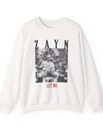 Zayn Malik Let Me Unisex Heavy Blend™ Crewneck Sweatshirt