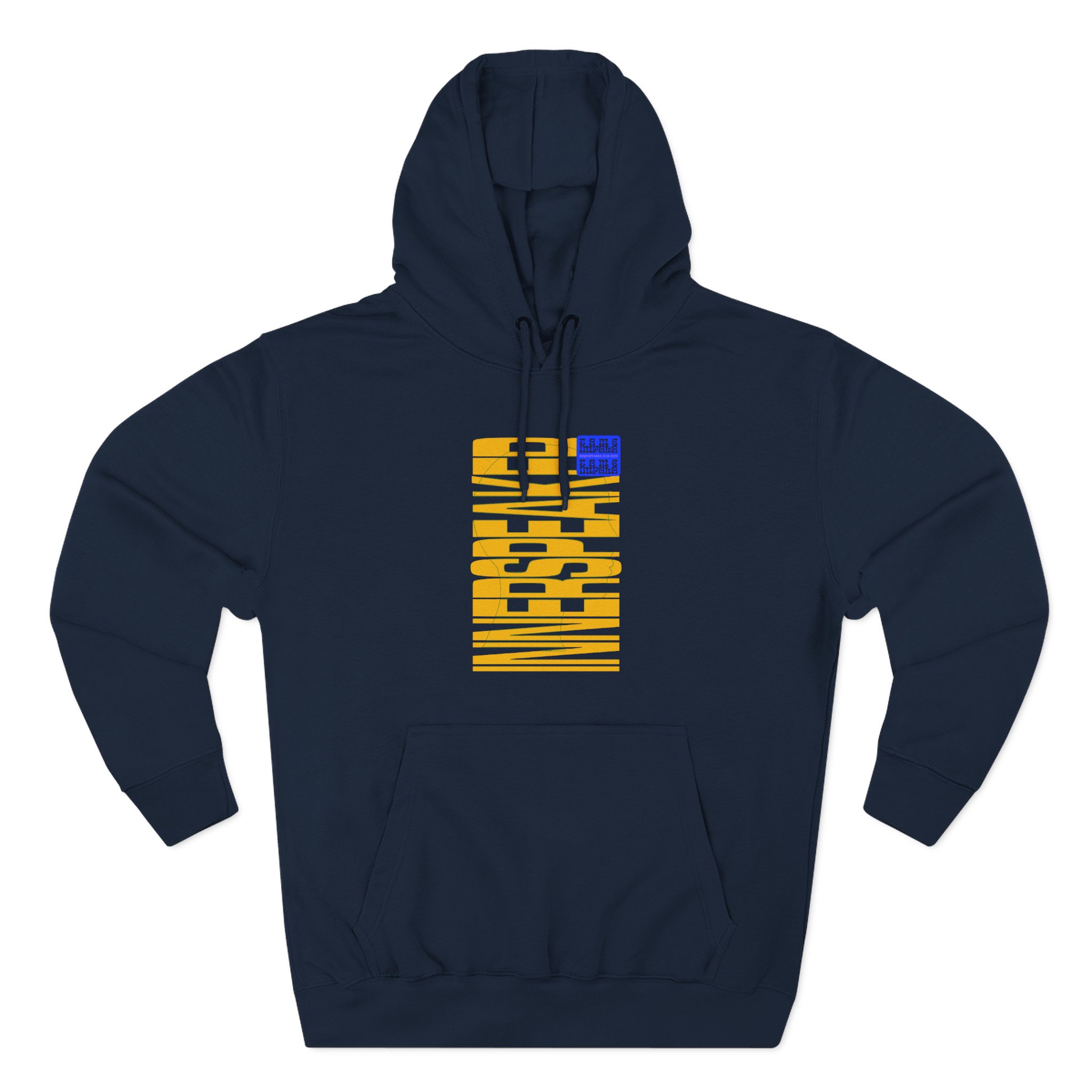Tame Impala Inner Text Three-Panel Fleece Hoodie