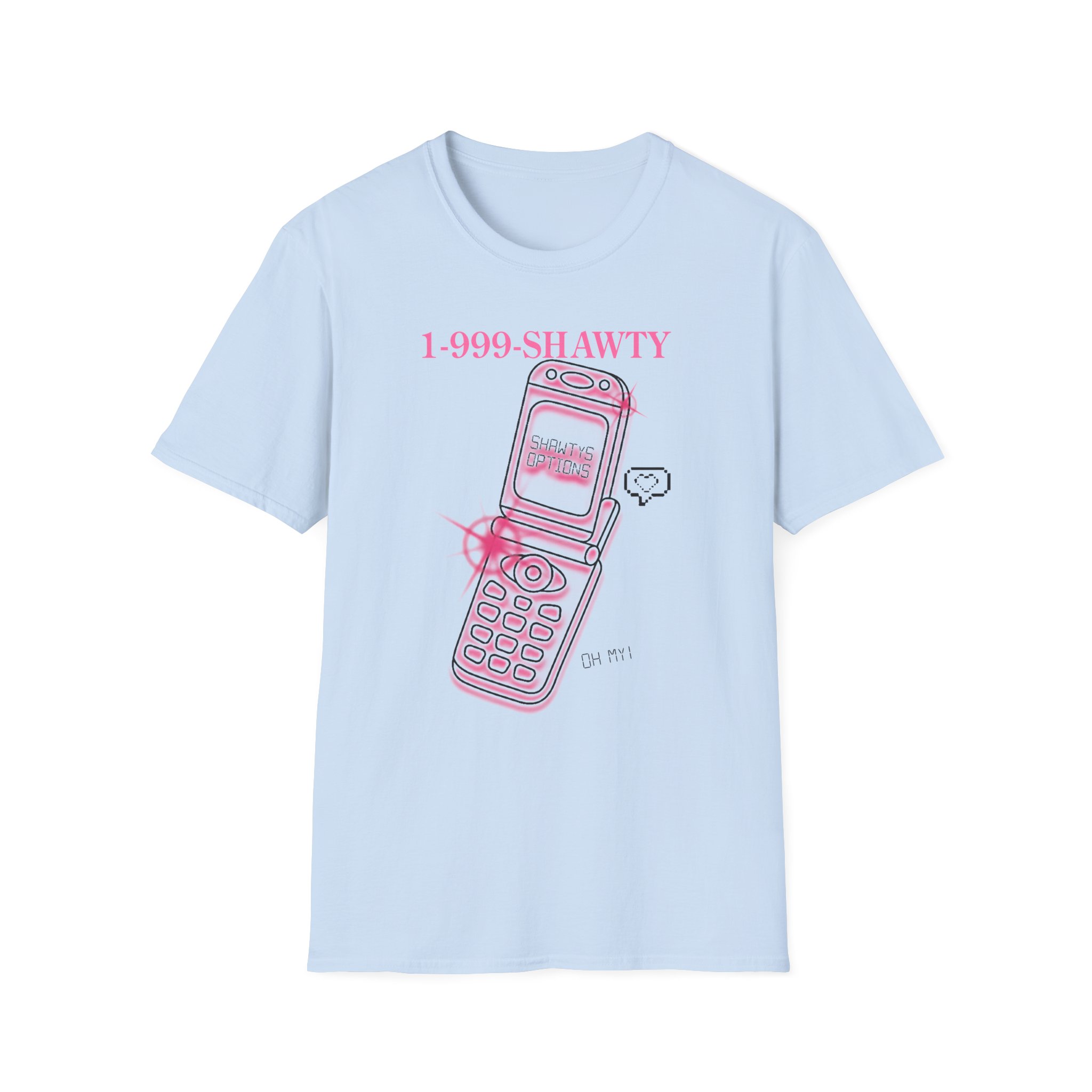 Shawty Bae Shawty Hotline Unisex Softstyle T-Shirt