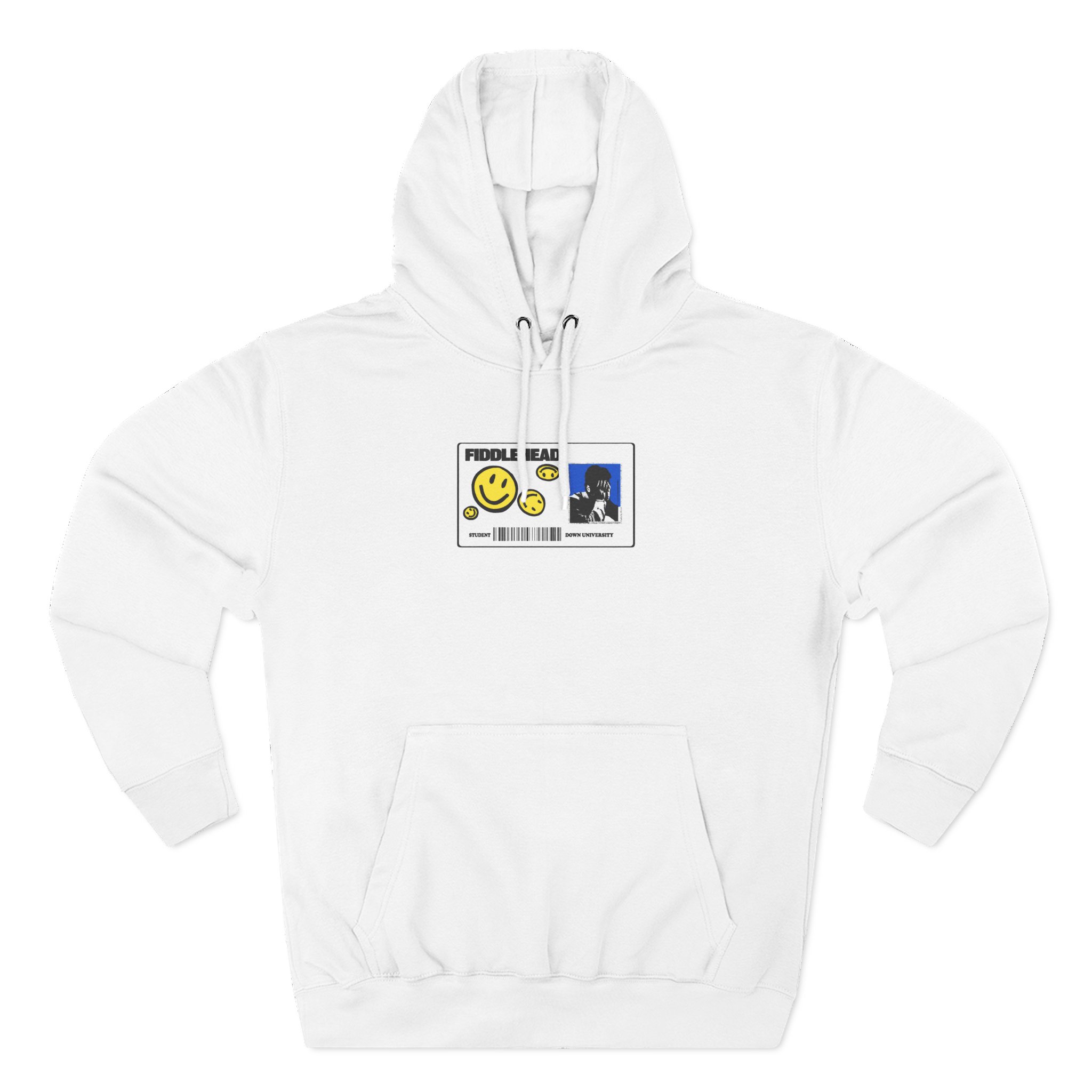 Fiddlehead Id Card Three-Panel Fleece Hoodie